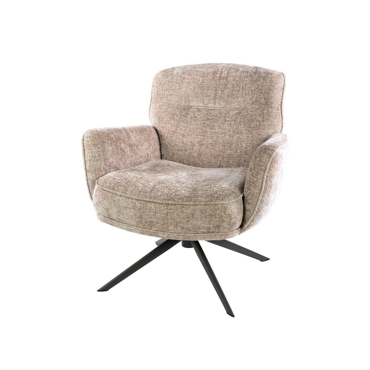 Sessel – drehbar – 75×79×83 cm – Hoven sand | Modell N0292