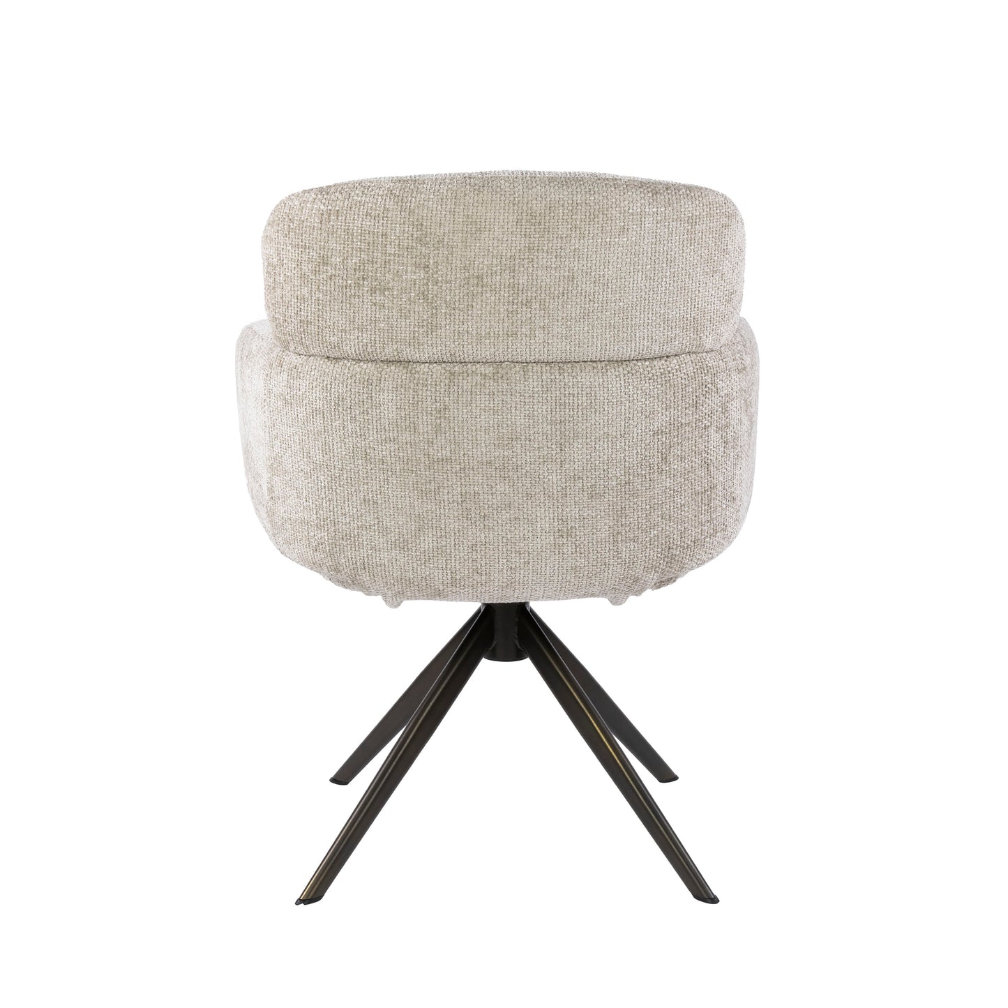 Stuhl – drehbar 2-er pack – 64×63×83 cm – Hoven sand - braun | Modell N0293