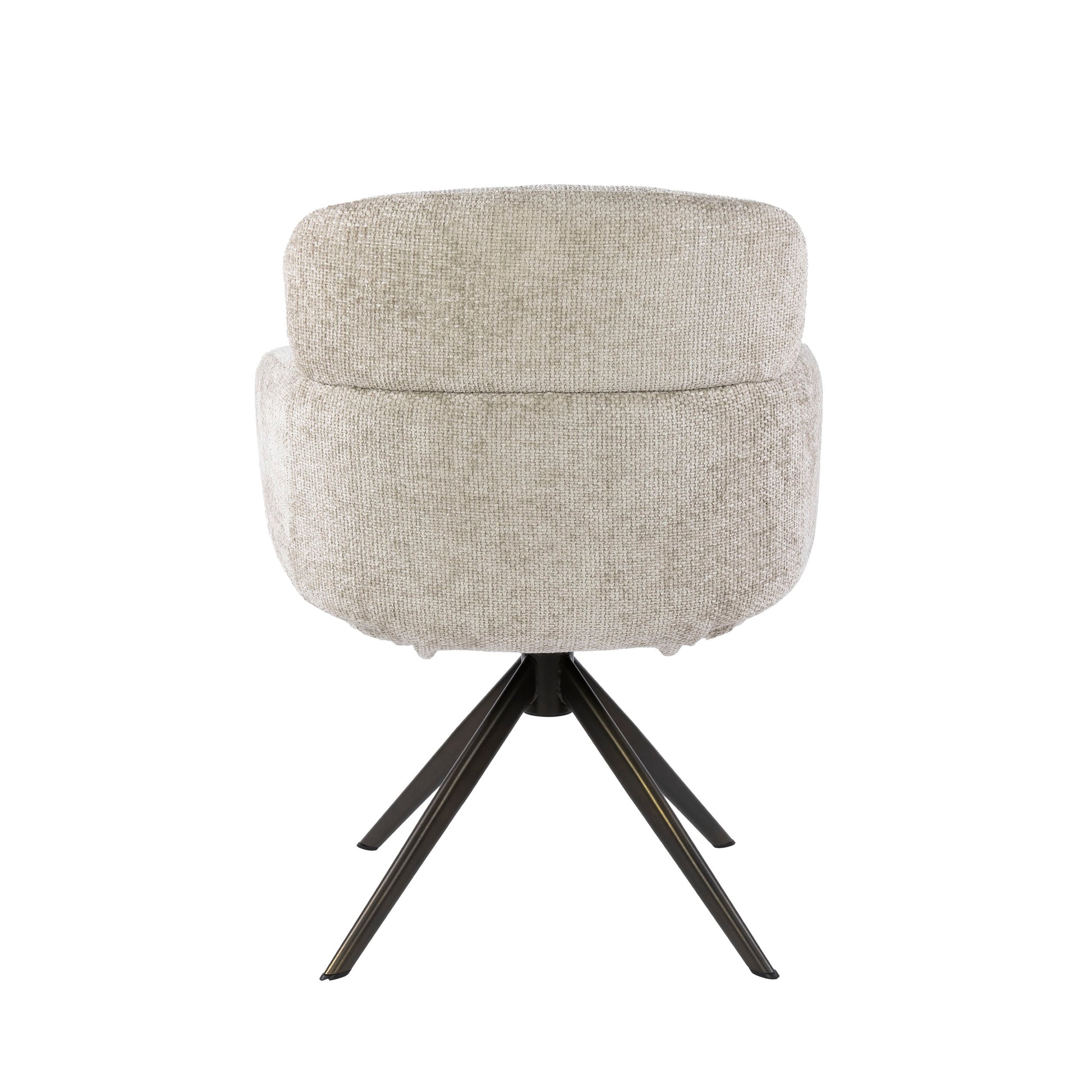 Stuhl – drehbar 2-er pack – 64×63×83 cm – Hoven sand - braun | Modell N0293