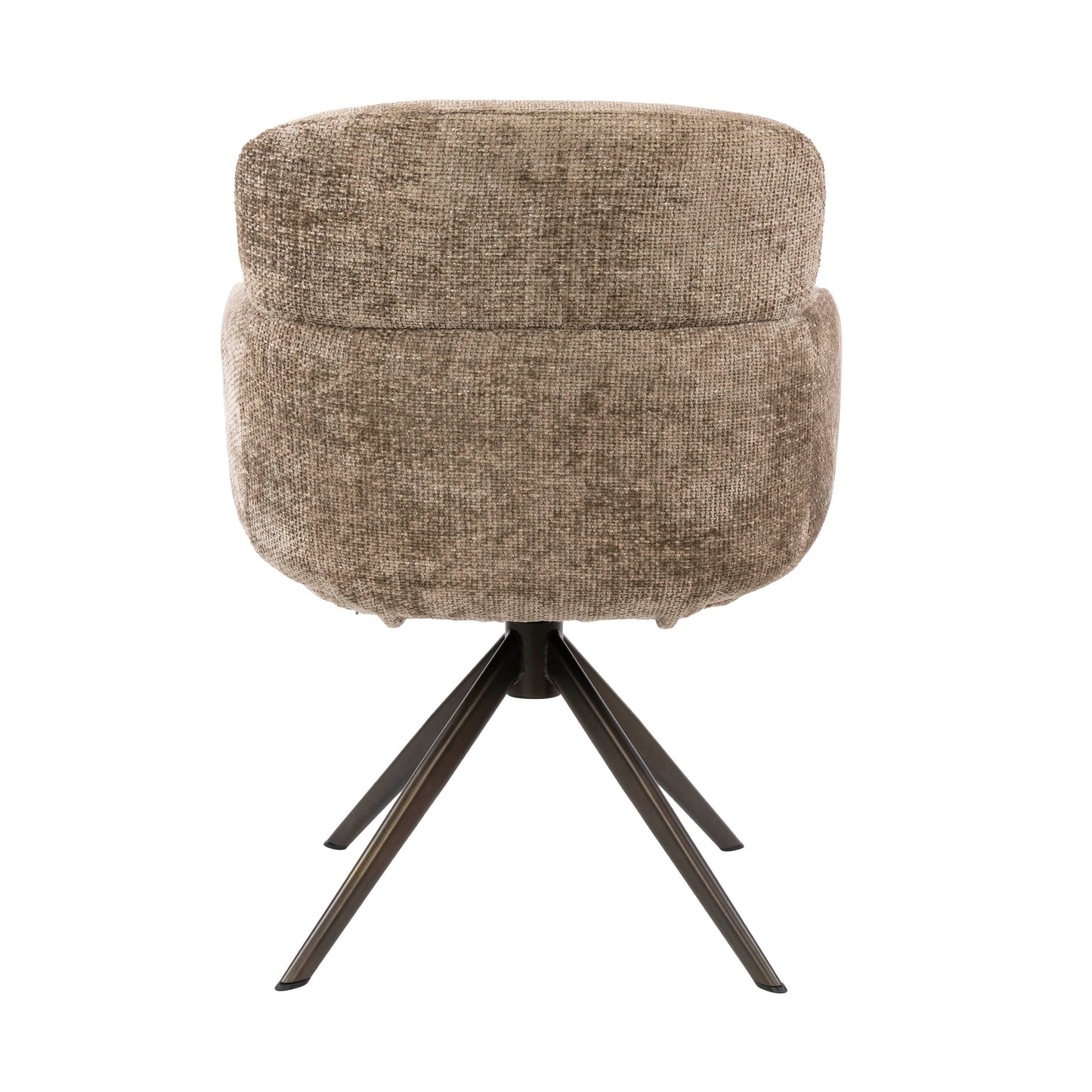 Stuhl – drehbar 2-er pack – 64×63×83 cm – Hoven sand - braun | Modell N0293