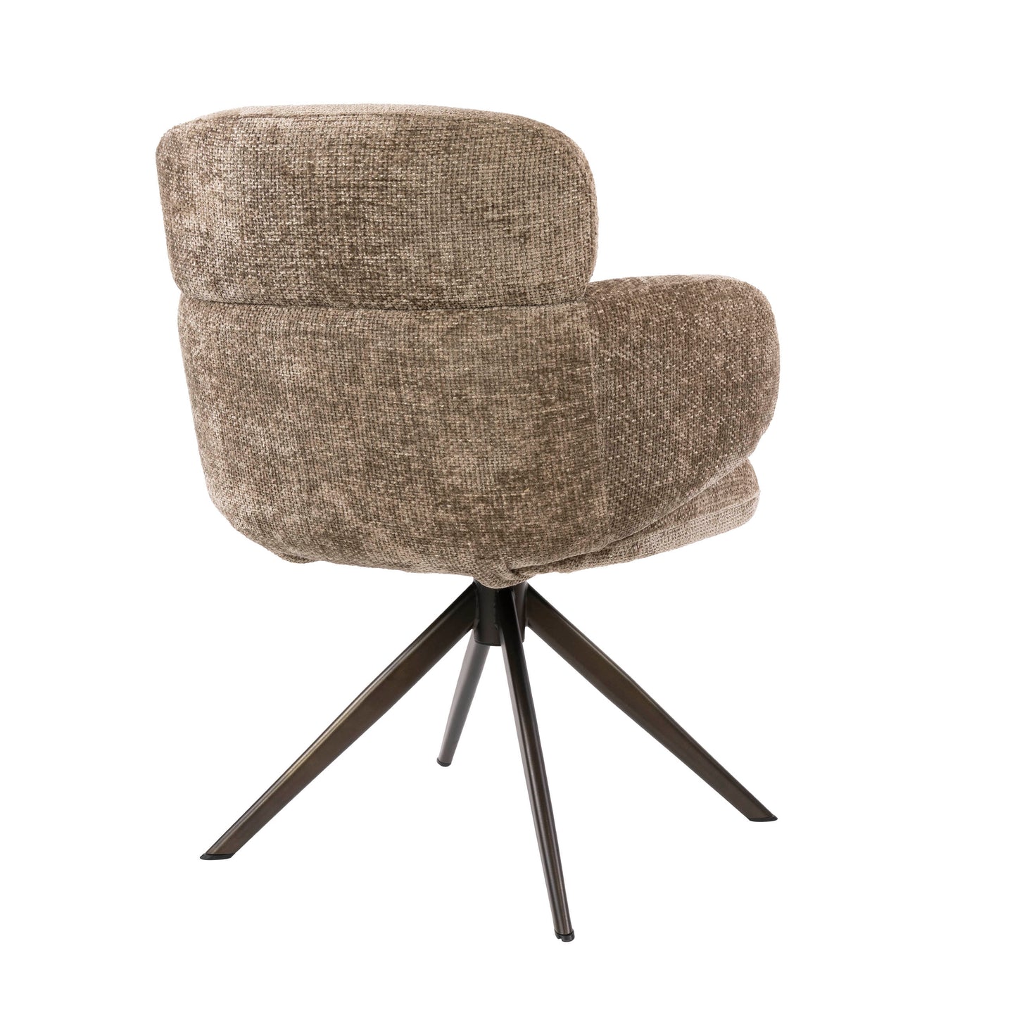 Stuhl – drehbar 2-er pack – 64×63×83 cm – Hoven sand - braun | Modell N0293