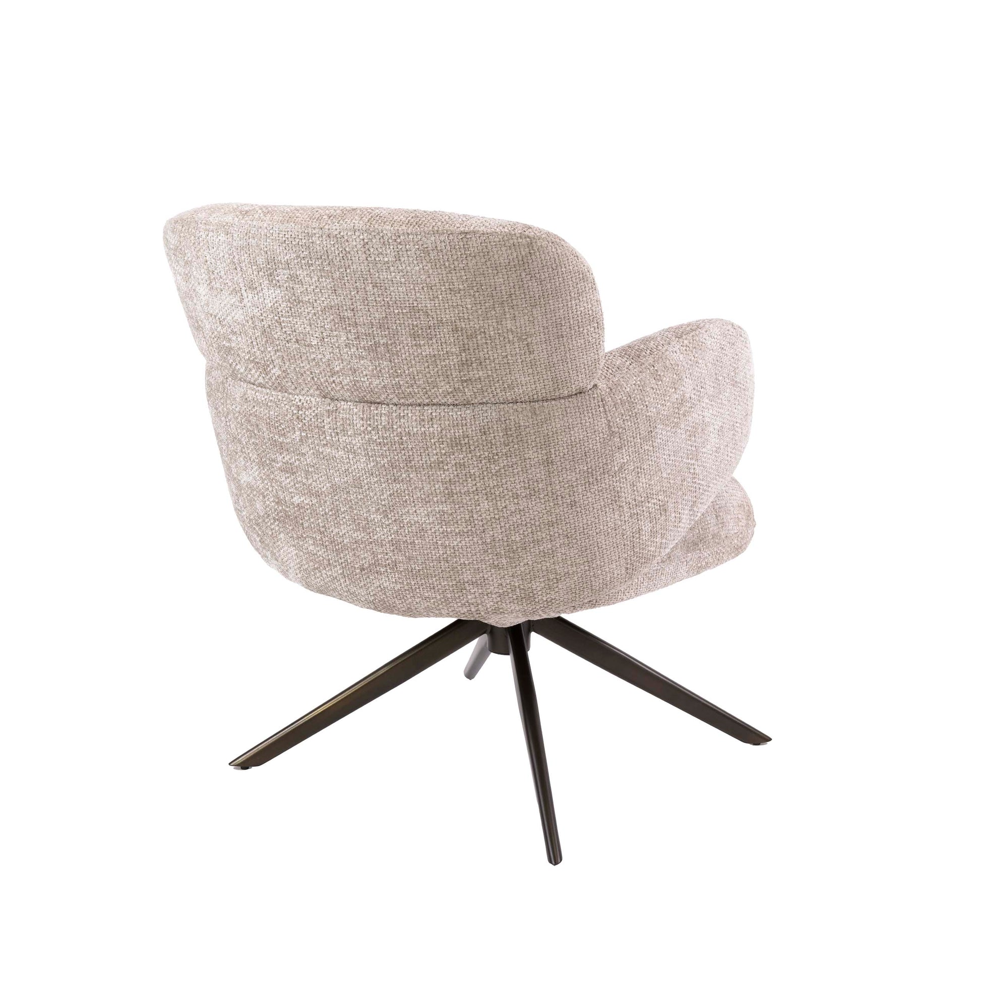 Sessel – drehbar – 69×72×77 cm – Hoven sand - braun | Modell N0294