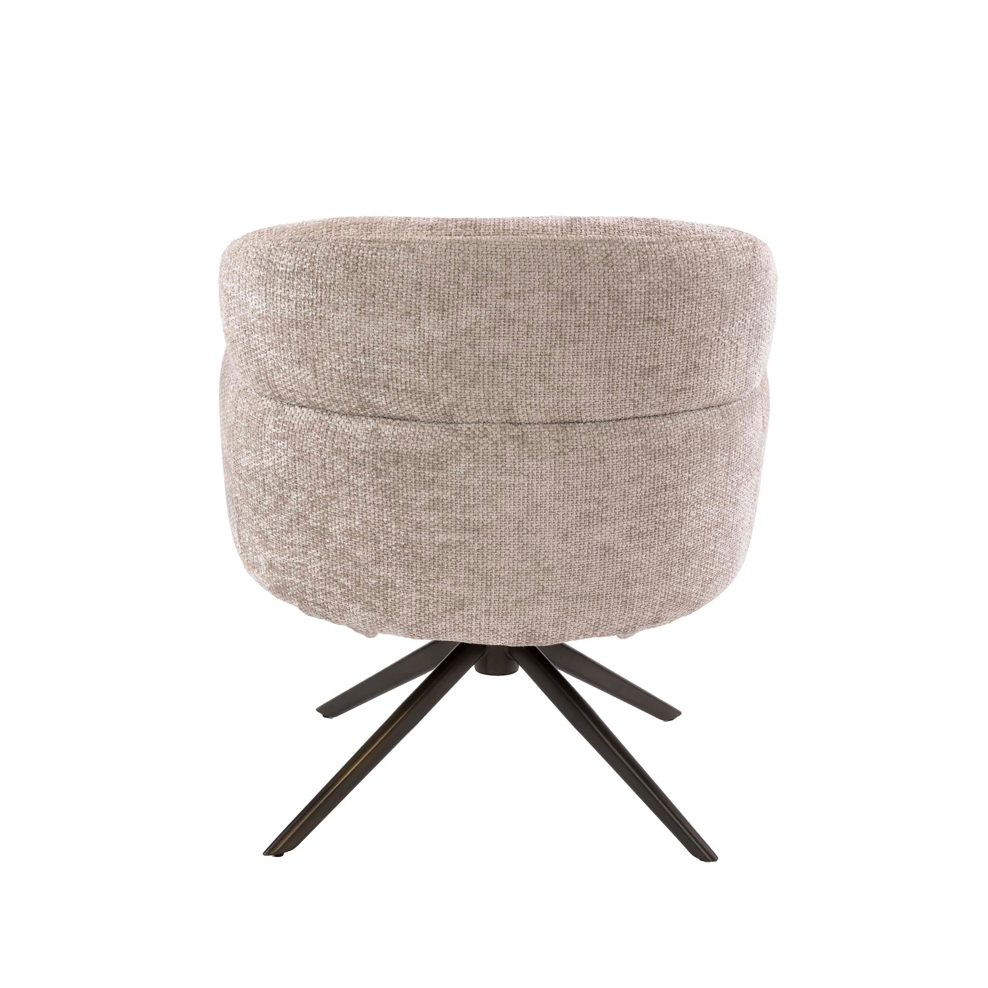 Sessel – drehbar – 69×72×77 cm – Hoven sand - braun | Modell N0294