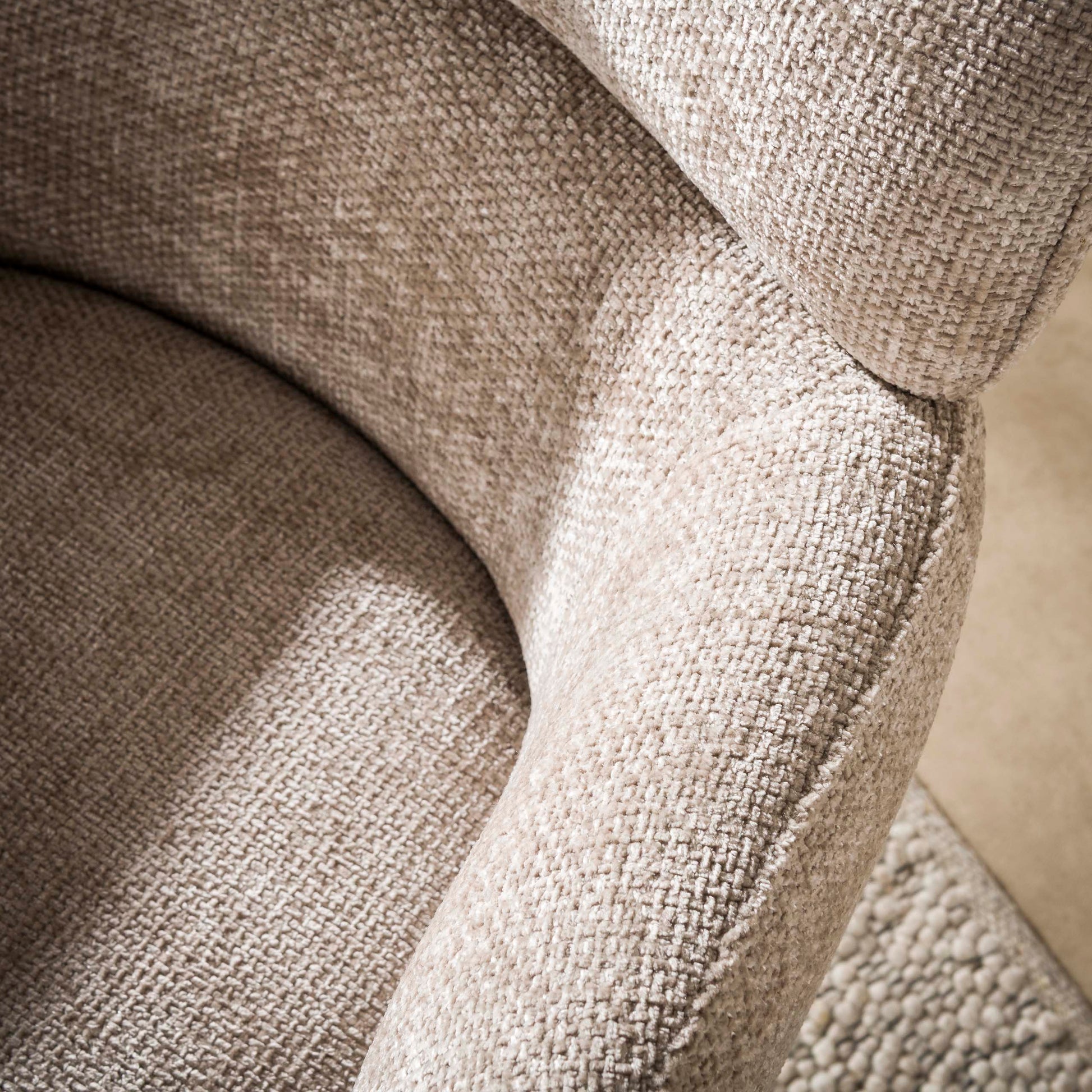 Sessel – drehbar – 69×72×77 cm – Hoven sand - braun | Modell N0294