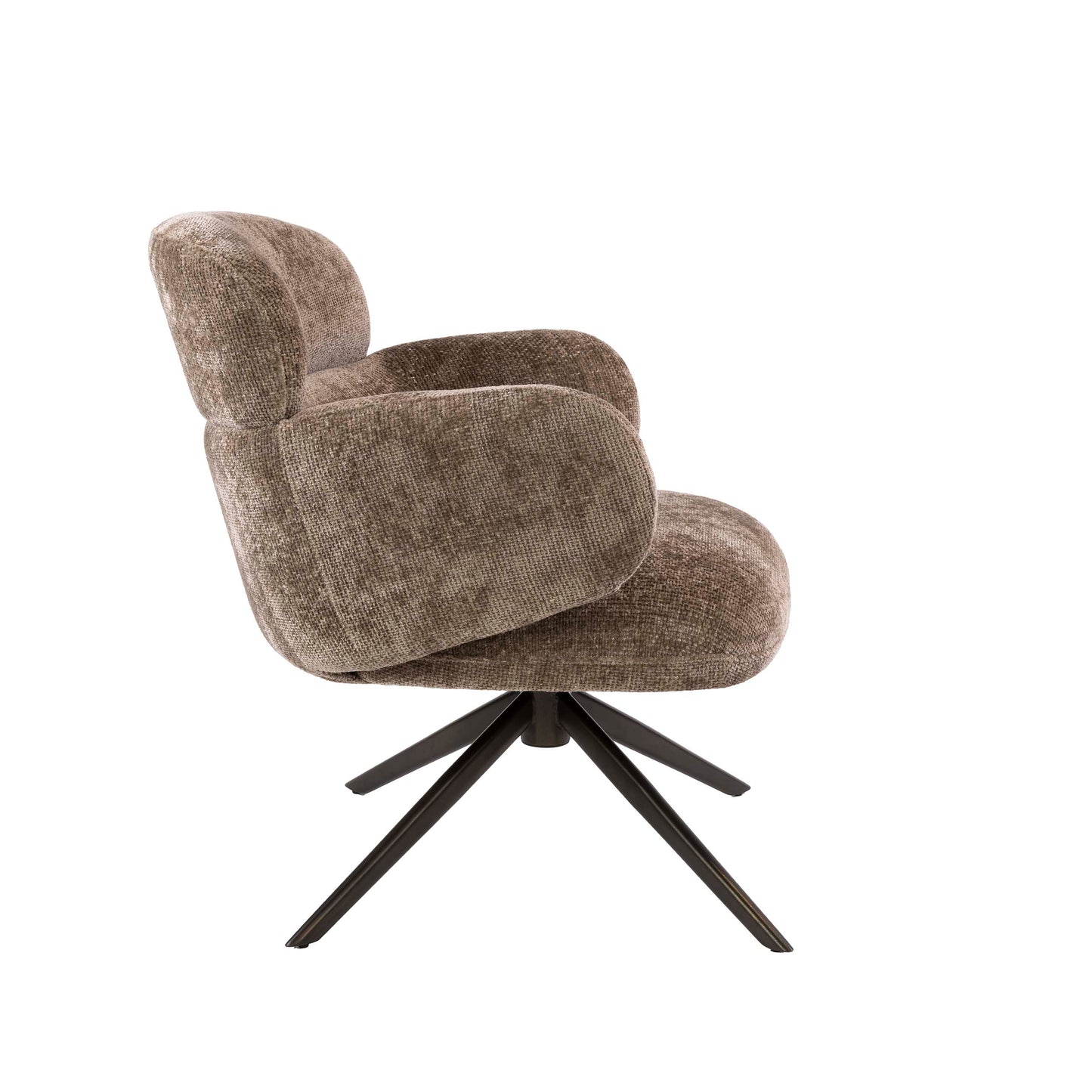 Sessel – drehbar – 69×72×77 cm – Hoven sand - braun | Modell N0294
