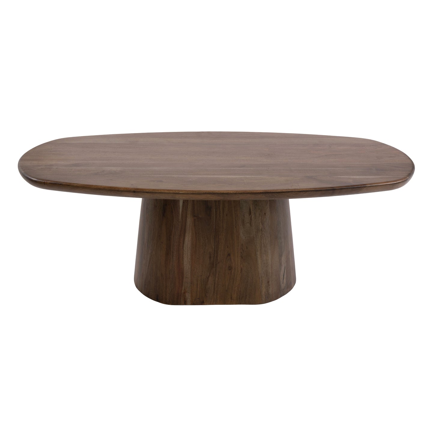 Couchtisch – 135×70×35 cm – Massiv Akazie braun | Modell N0301