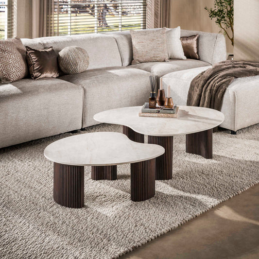 Couchtisch – 102×80×35 cm – 3D Keramik Taj Mahal | Modell N0320