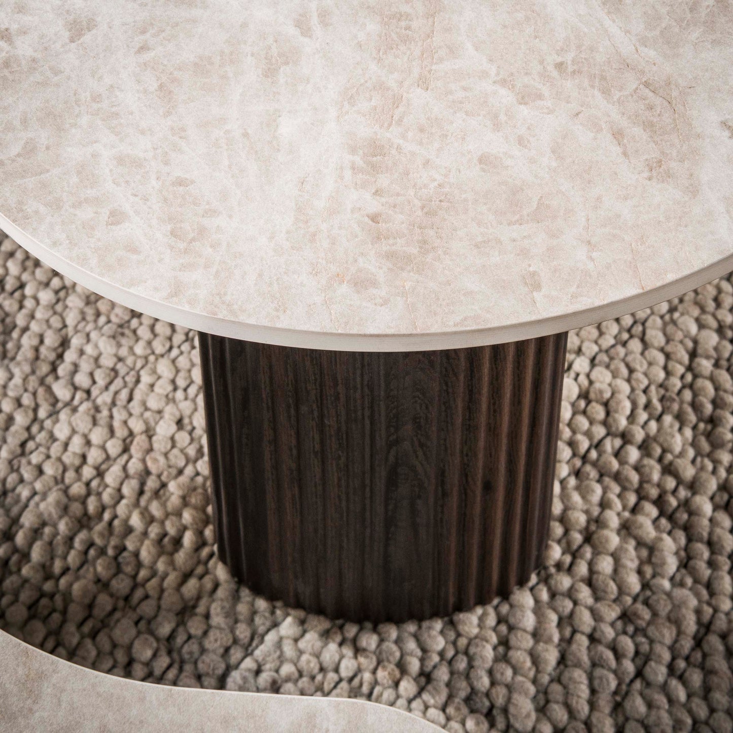 Couchtisch – 102×80×35 cm – 3D Keramik Taj Mahal | Modell N0320
