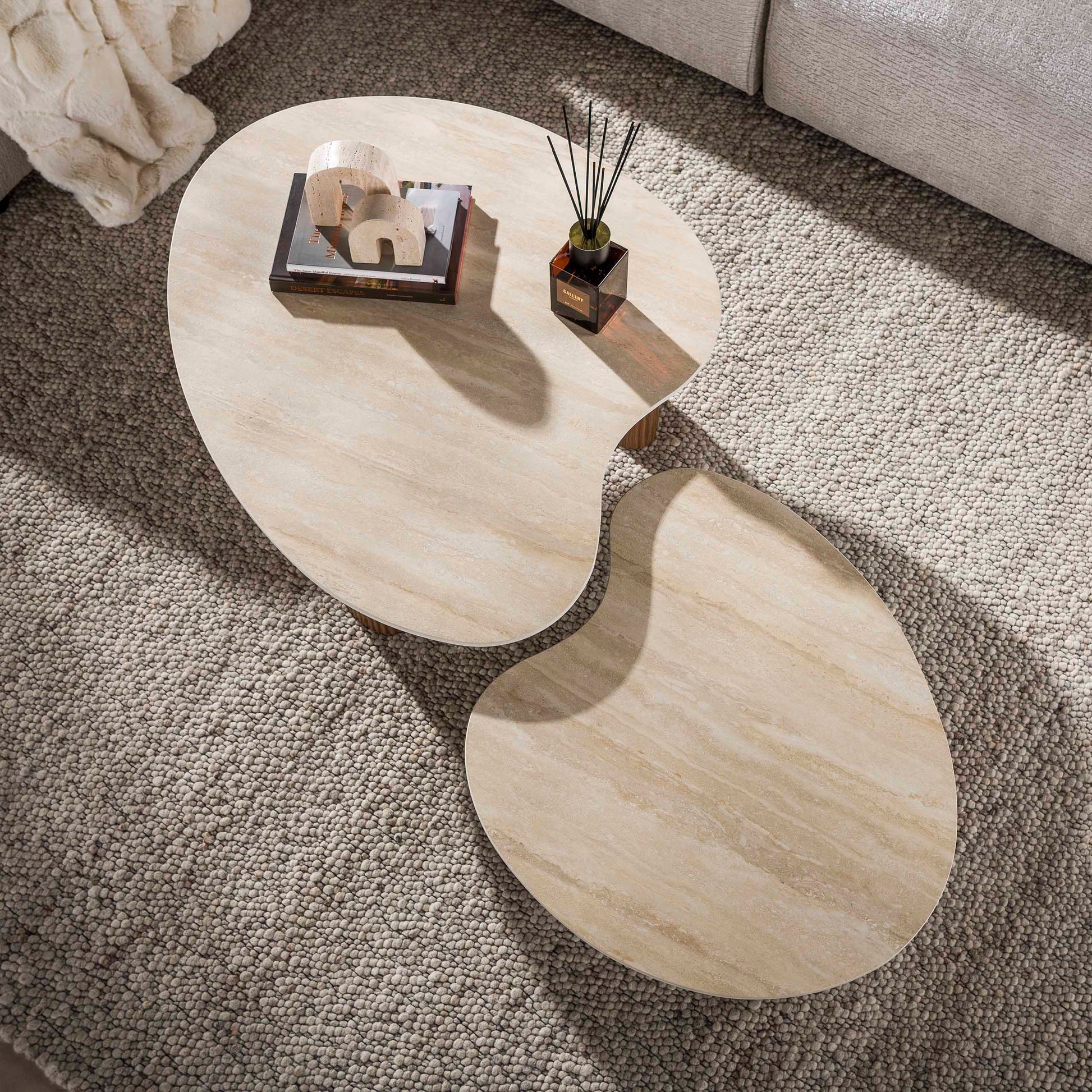 Couchtisch – 102×80×35 cm – 3D Keramik Taj Mahal | Modell N0320