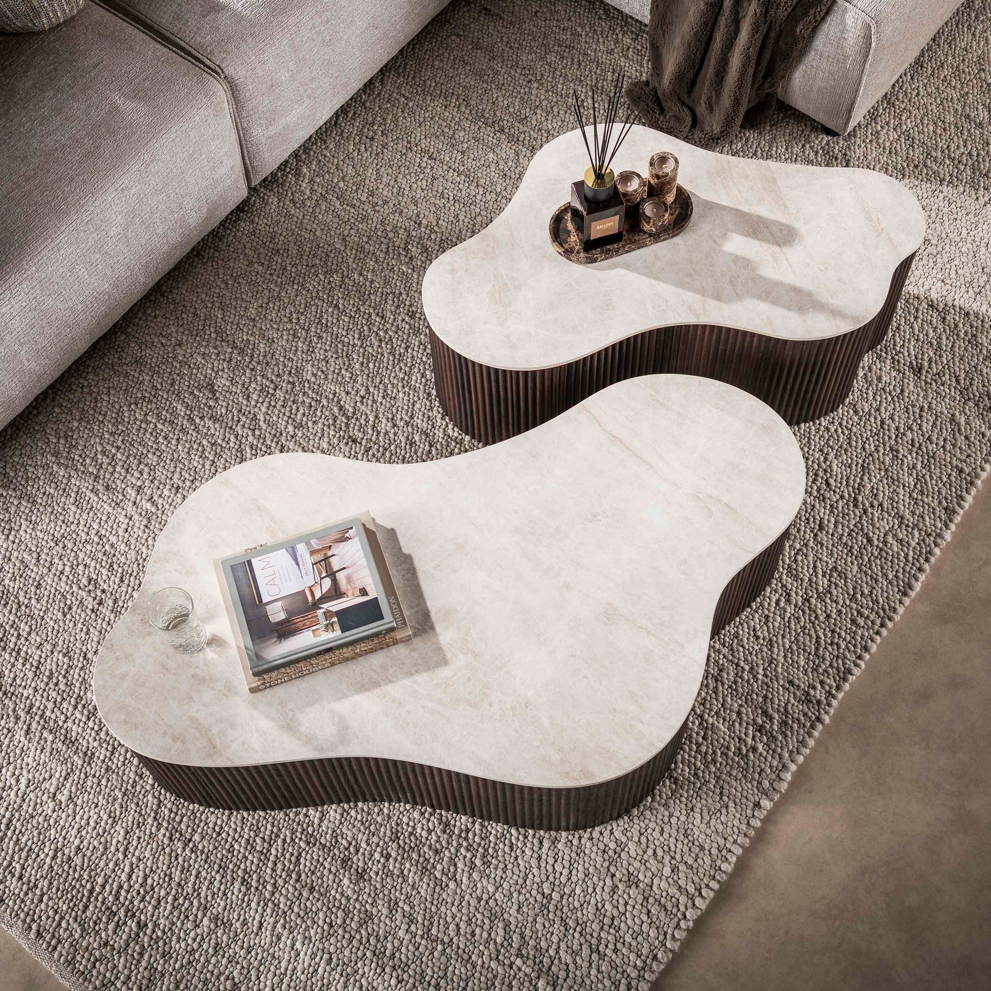 Couchtisch – 135×75×34 cm – 3D Keramik Taj Mahal | Modell N0323