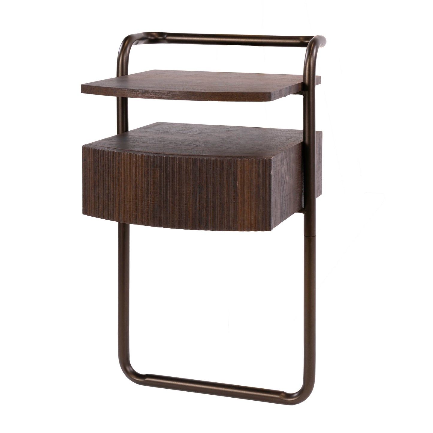 Nachttisch – 39×35×66 cm – 3D Eiche dunkelbraun | Modell N0331