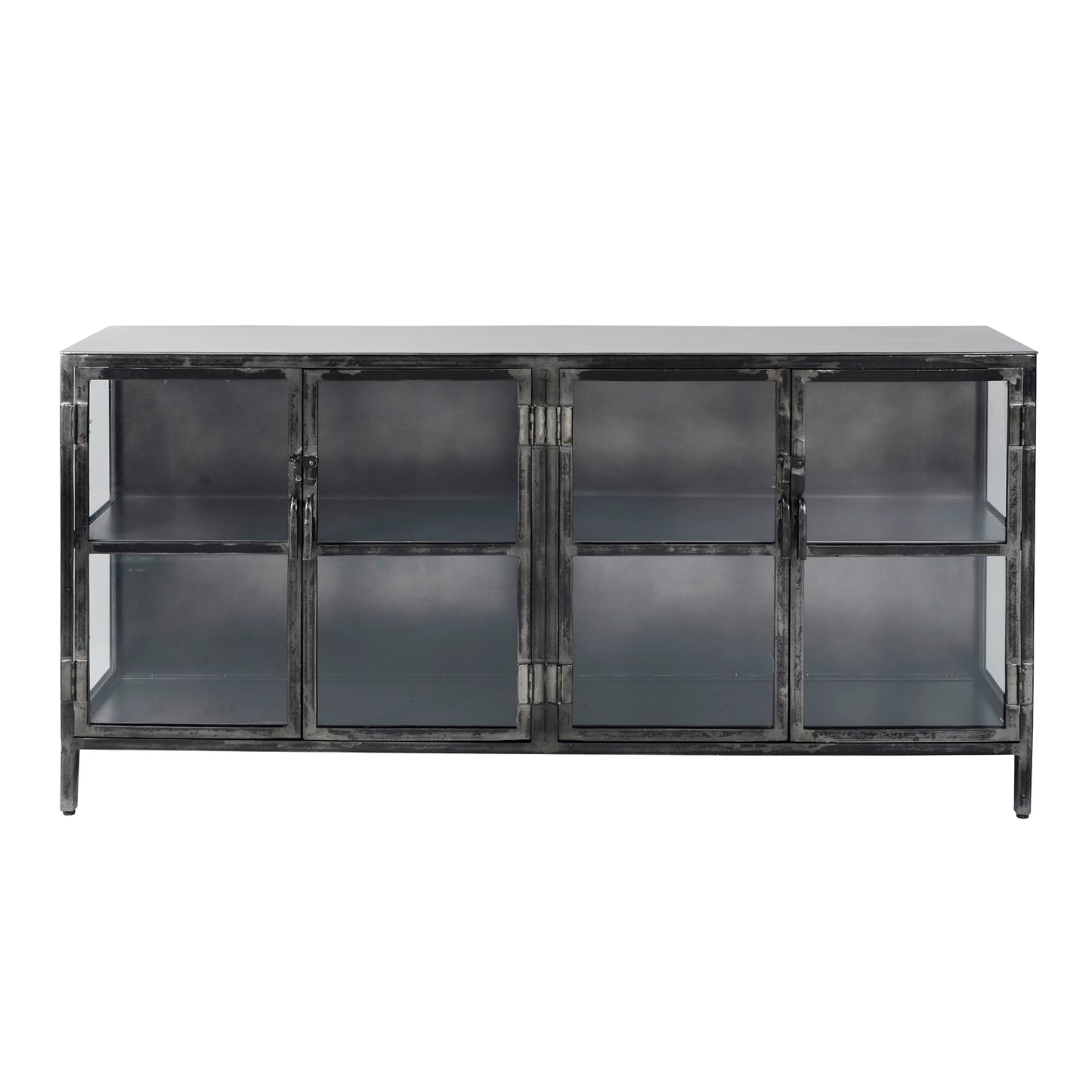 Sideboard – 180×40×92 cm – Gunmetal | Modell N0341