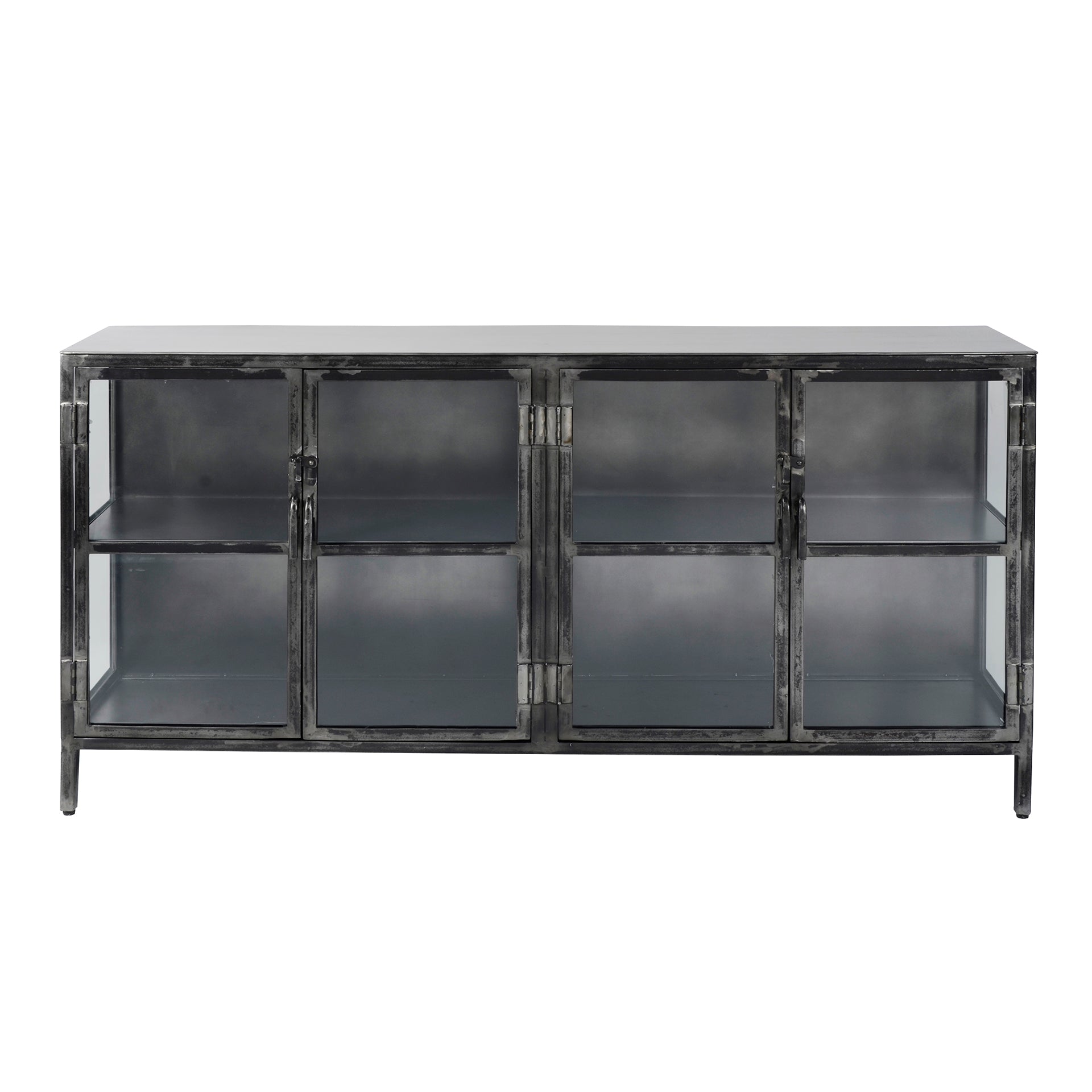 Sideboard – 180×40×92 cm – Gunmetal | Modell N0341