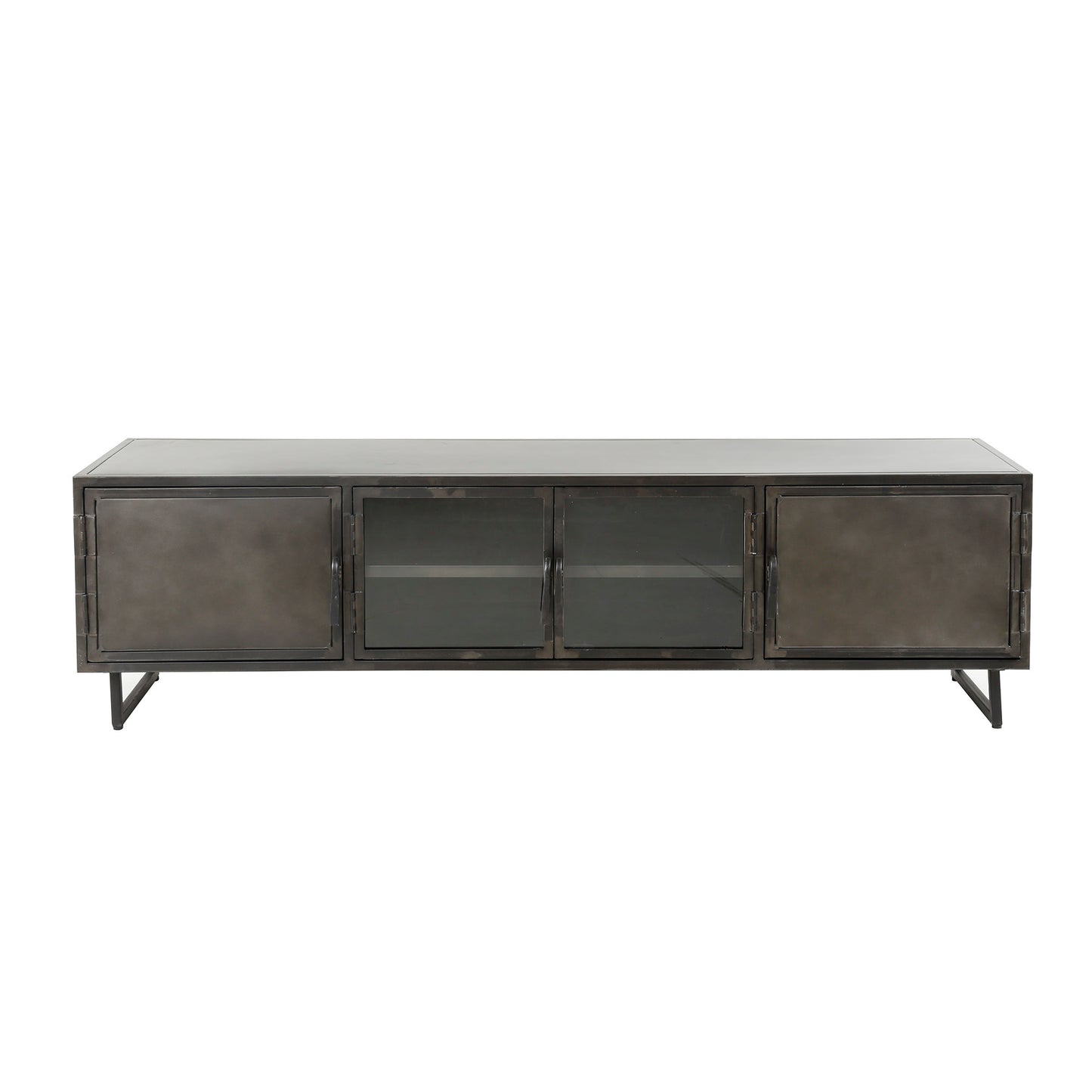 Highboard – 180×40×51 cm – Gunmetal | Modell N0343