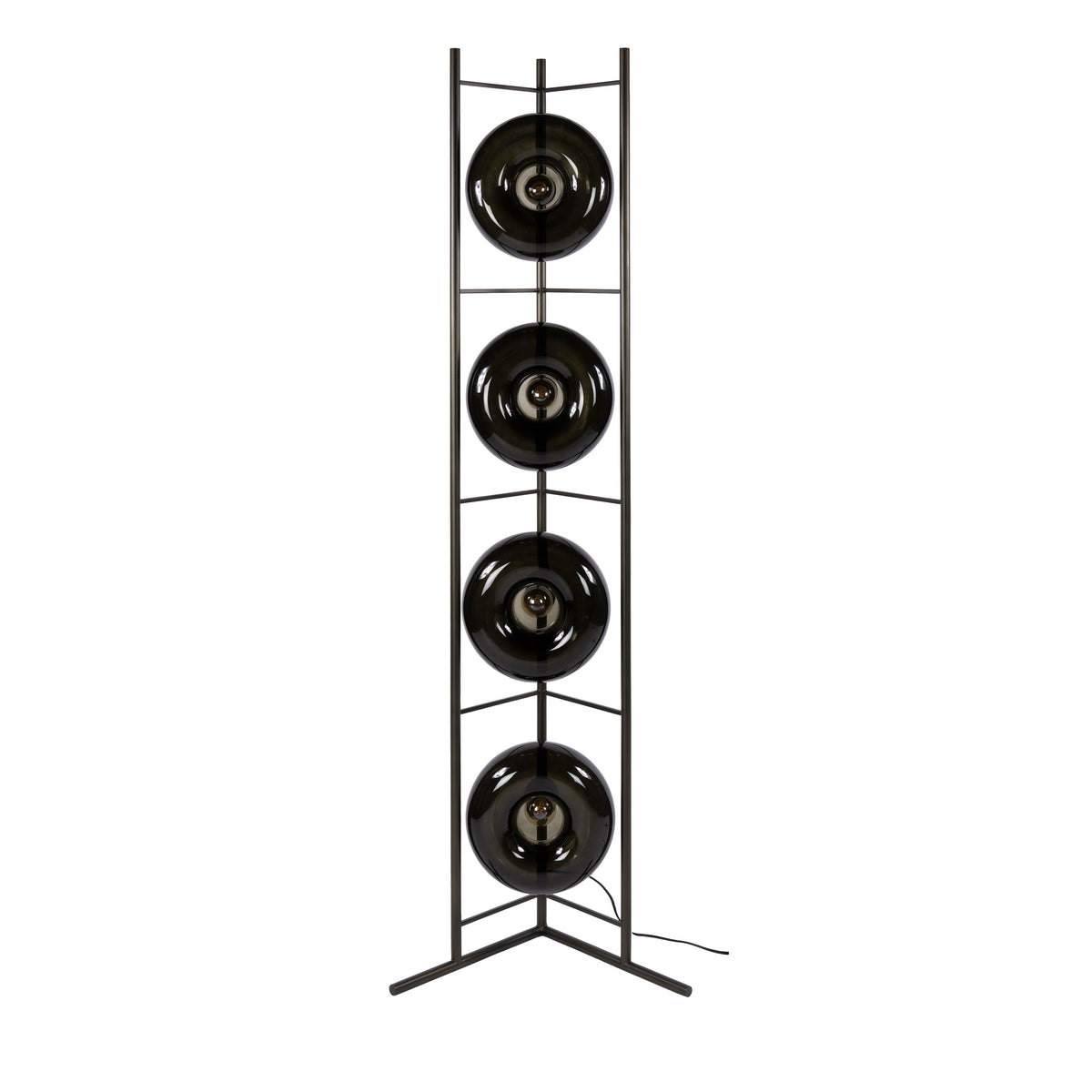Stehleuchte – 33×20×168 cm – Amberfarbenes Glas | Modell N0346