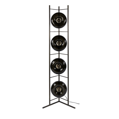 Stehleuchte – 33×20×168 cm – Amberfarbenes Glas | Modell N0346