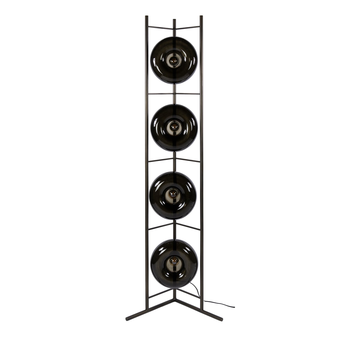 Stehleuchte – 33×20×168 cm – Amberfarbenes Glas | Modell N0346