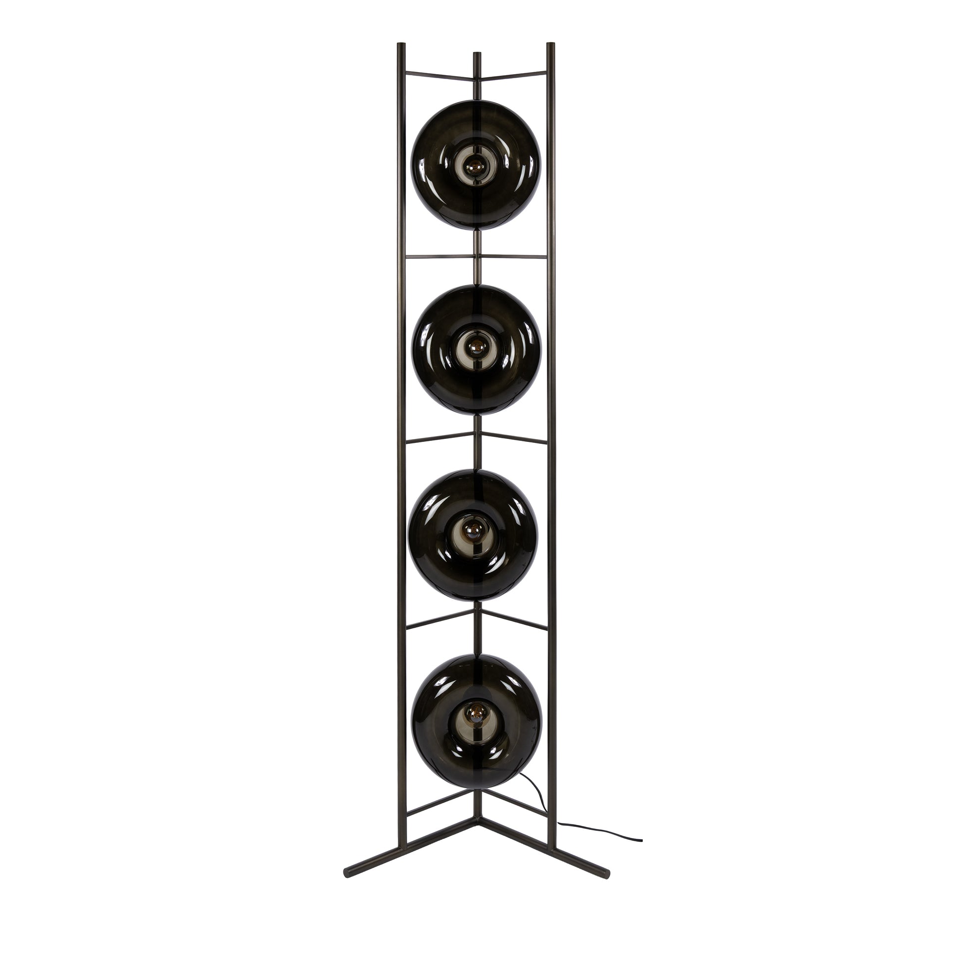 Stehleuchte – 33×20×168 cm – Amberfarbenes Glas | Modell N0346