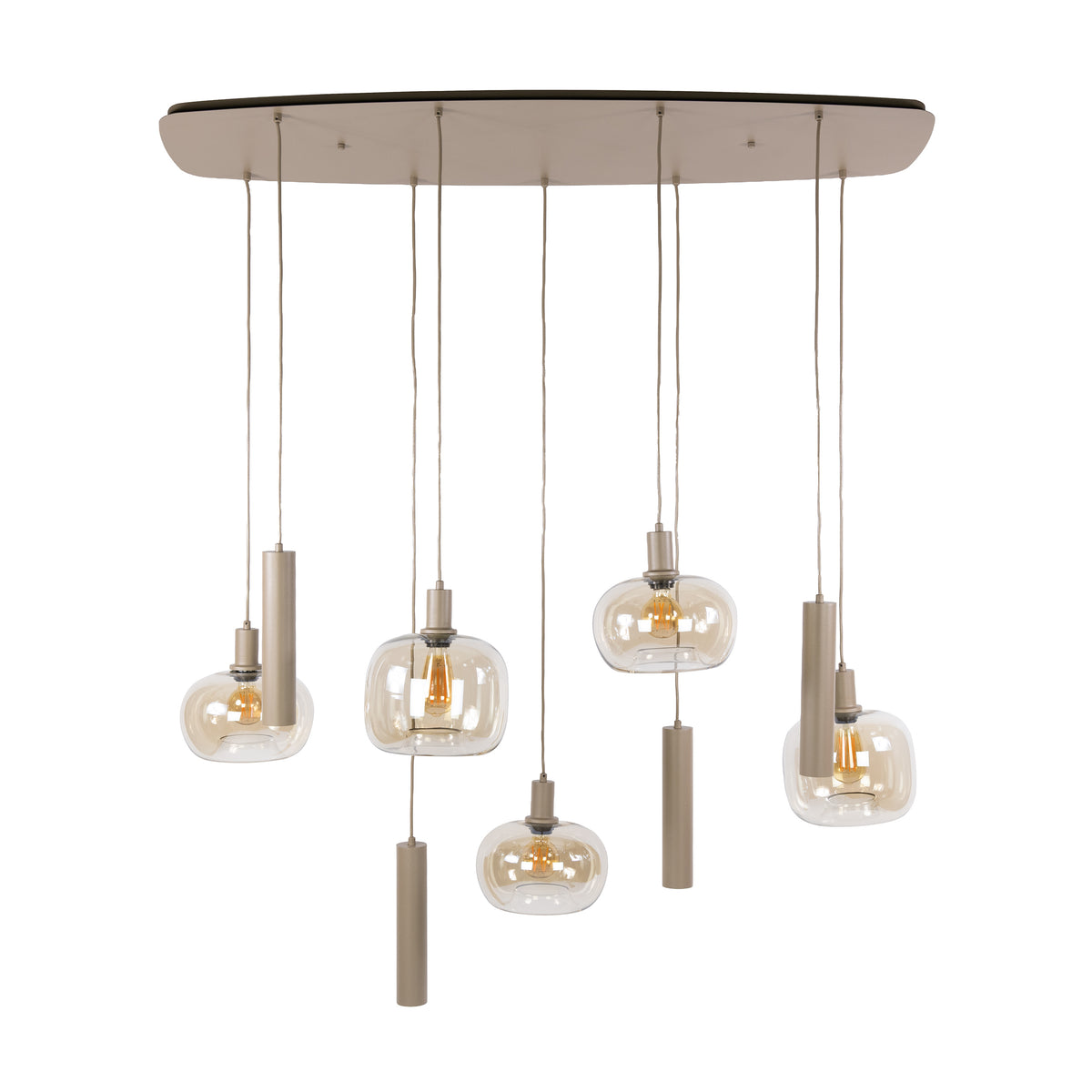 Pendelleuchte – 130×54×150 cm – Beige | Modell N0348