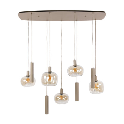 Pendelleuchte – 130×54×150 cm – Beige | Modell N0348