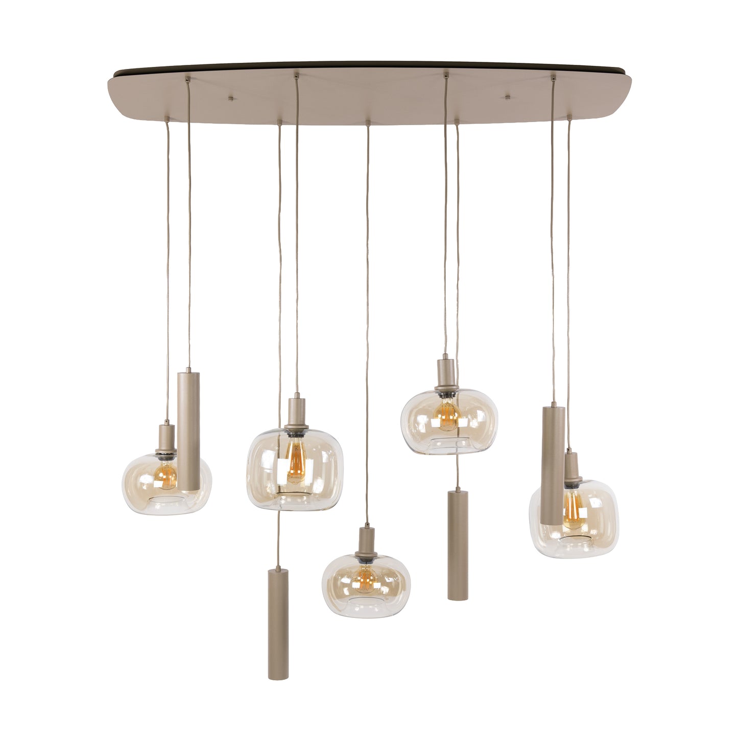 Pendelleuchte – 130×54×150 cm – Beige | Modell N0348