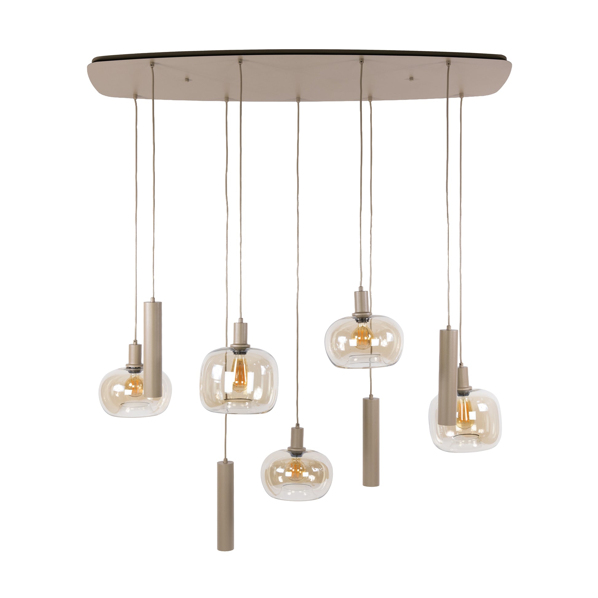 Pendelleuchte – 130×54×150 cm – Beige | Modell N0348