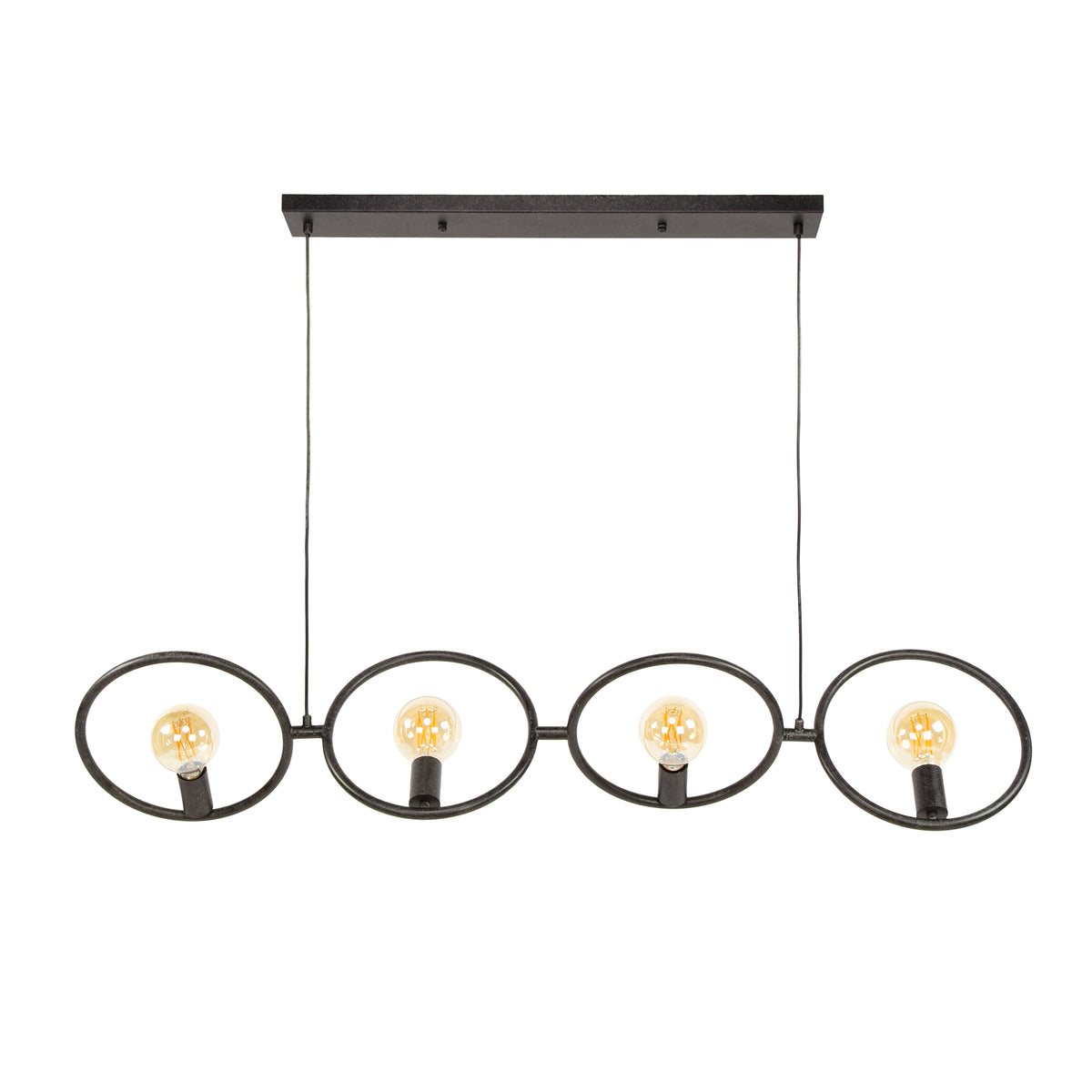 Pendelleuchte – 130×30×150 cm – Artic schwarz | Modell N0366