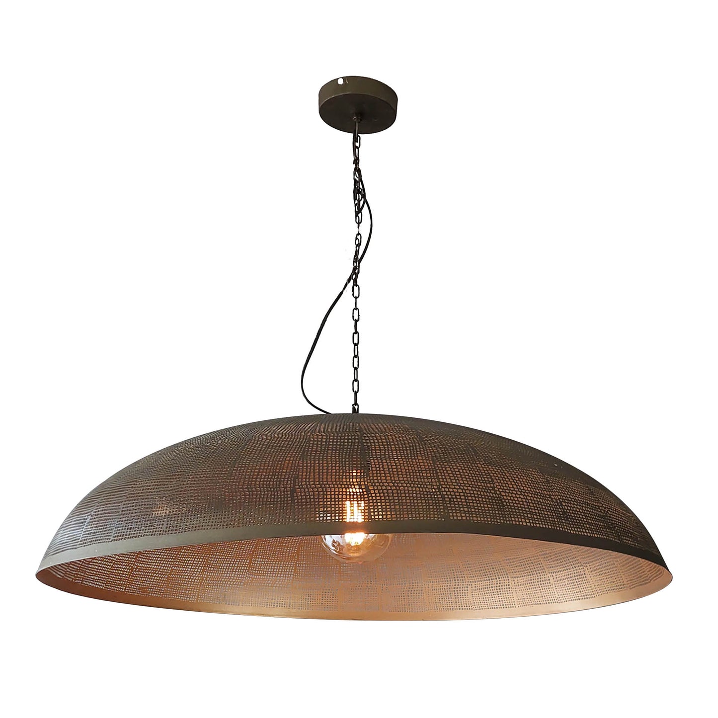 Pendelleuchte – 92×92×150 cm – Antikbronze | Modell N0368