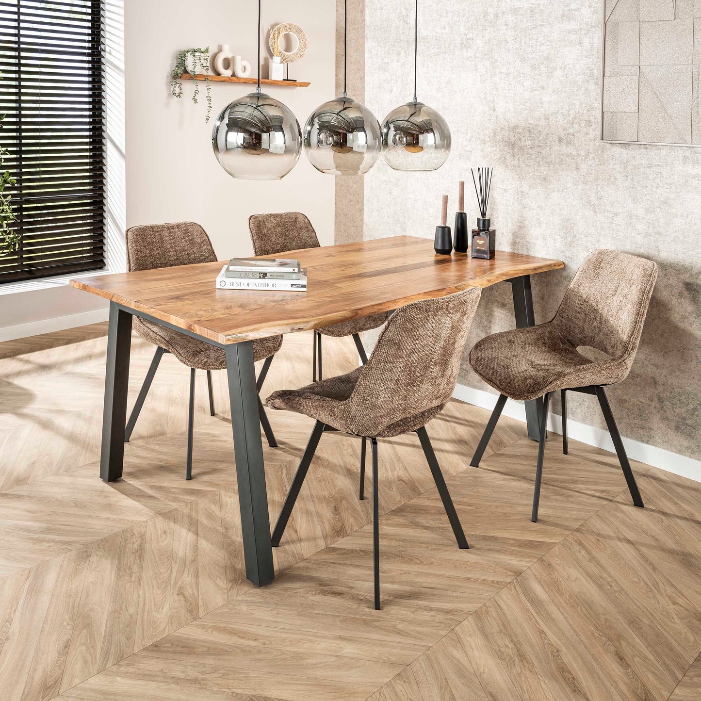 Pendelleuchte – 115×29×150 cm – Gold | Modell N0381