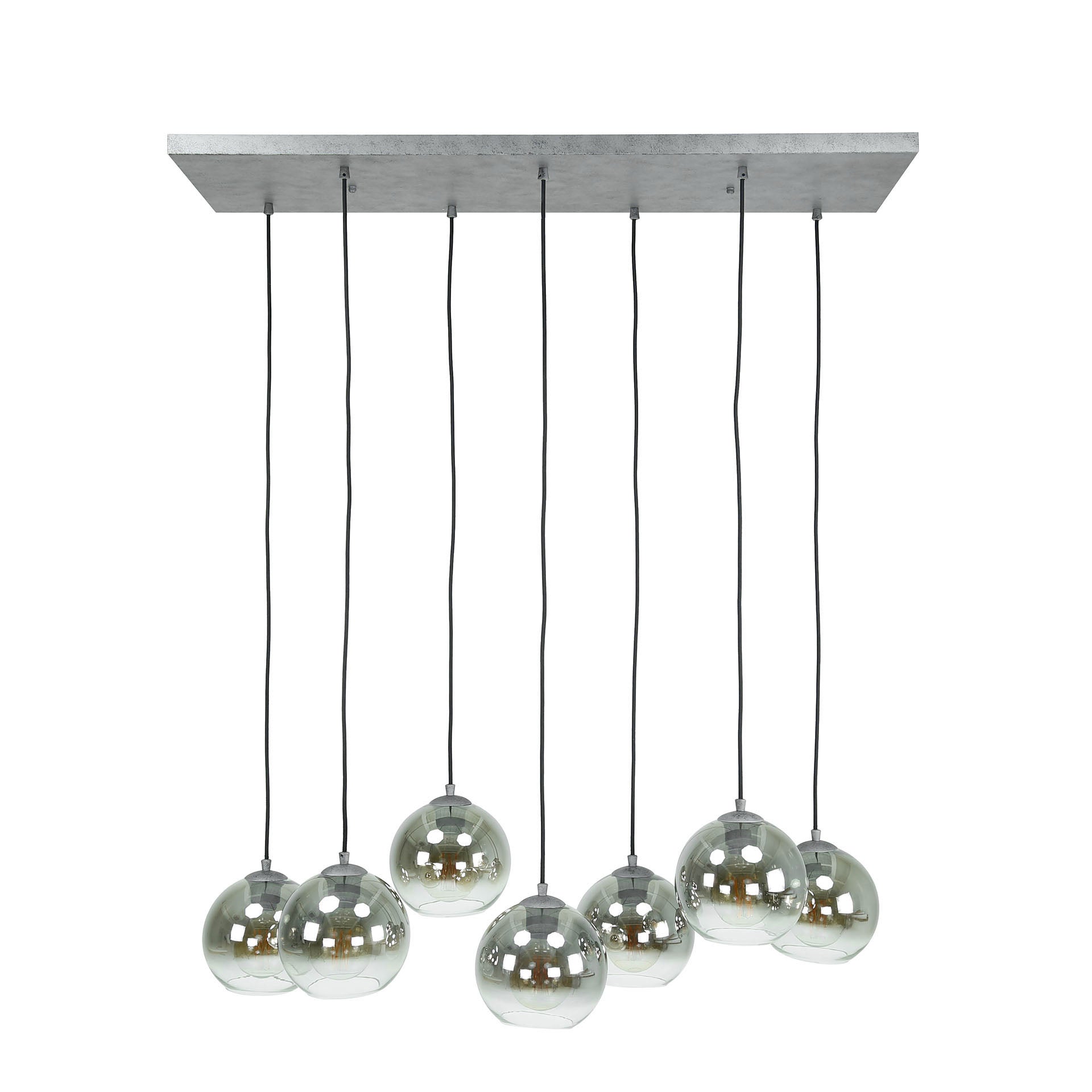 Pendelleuchte – 40×110×150 cm – Alt Silber | Modell N0383