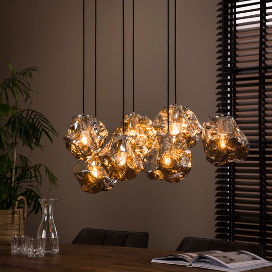 Pendelleuchte – 95×44×150 cm – Chromglas | Modell N0385