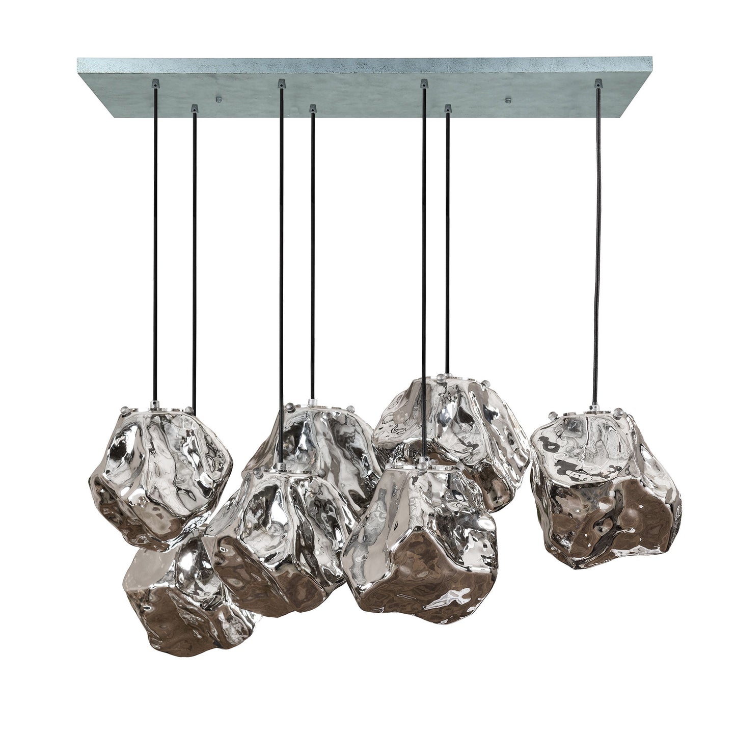 Pendelleuchte – 95×44×150 cm – Chromglas | Modell N0385
