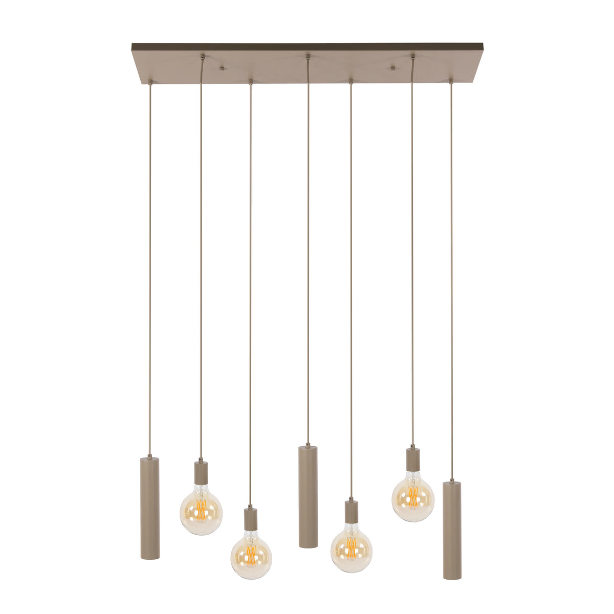 Pendelleuchte – 100×28×150 cm – Beige | Modell N0386