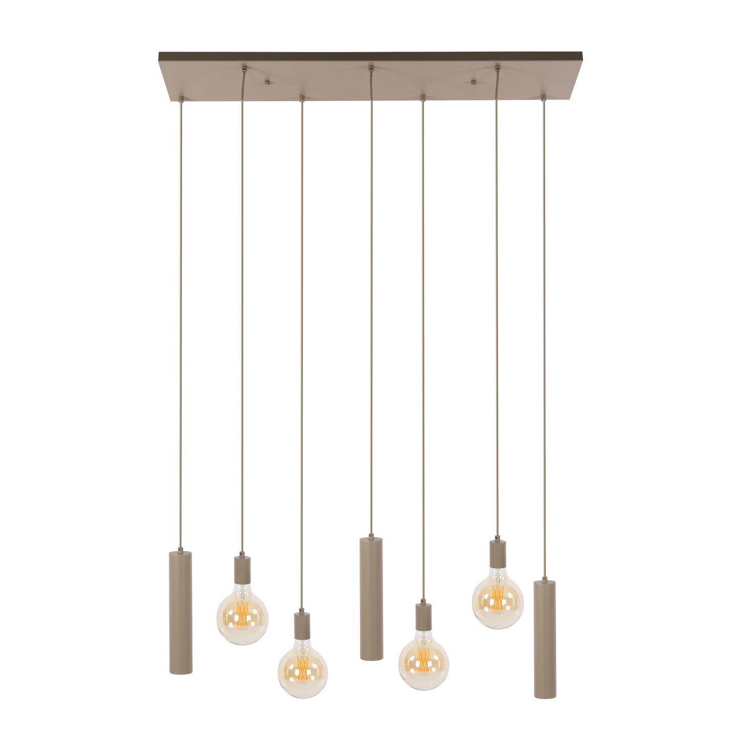 Pendelleuchte – 100×28×150 cm – Beige | Modell N0386