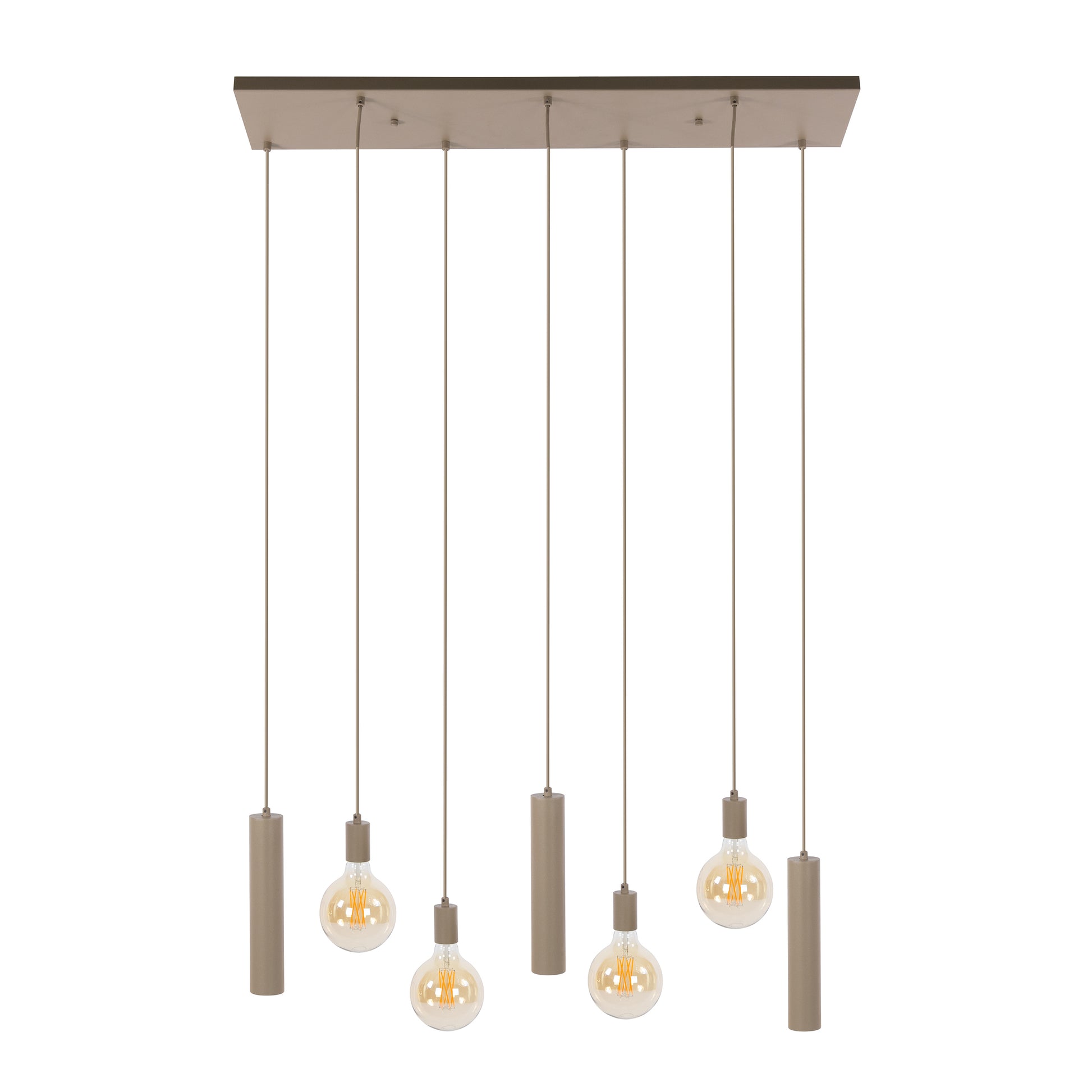 Pendelleuchte – 100×28×150 cm – Beige | Modell N0386