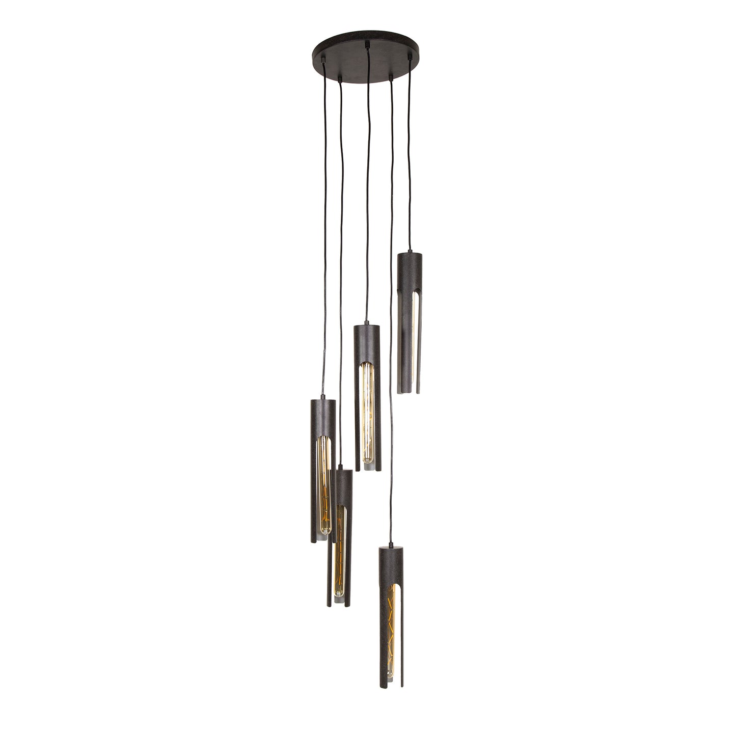 Pendelleuchte – 30×30×180 cm – Artic schwarz | Modell N0395