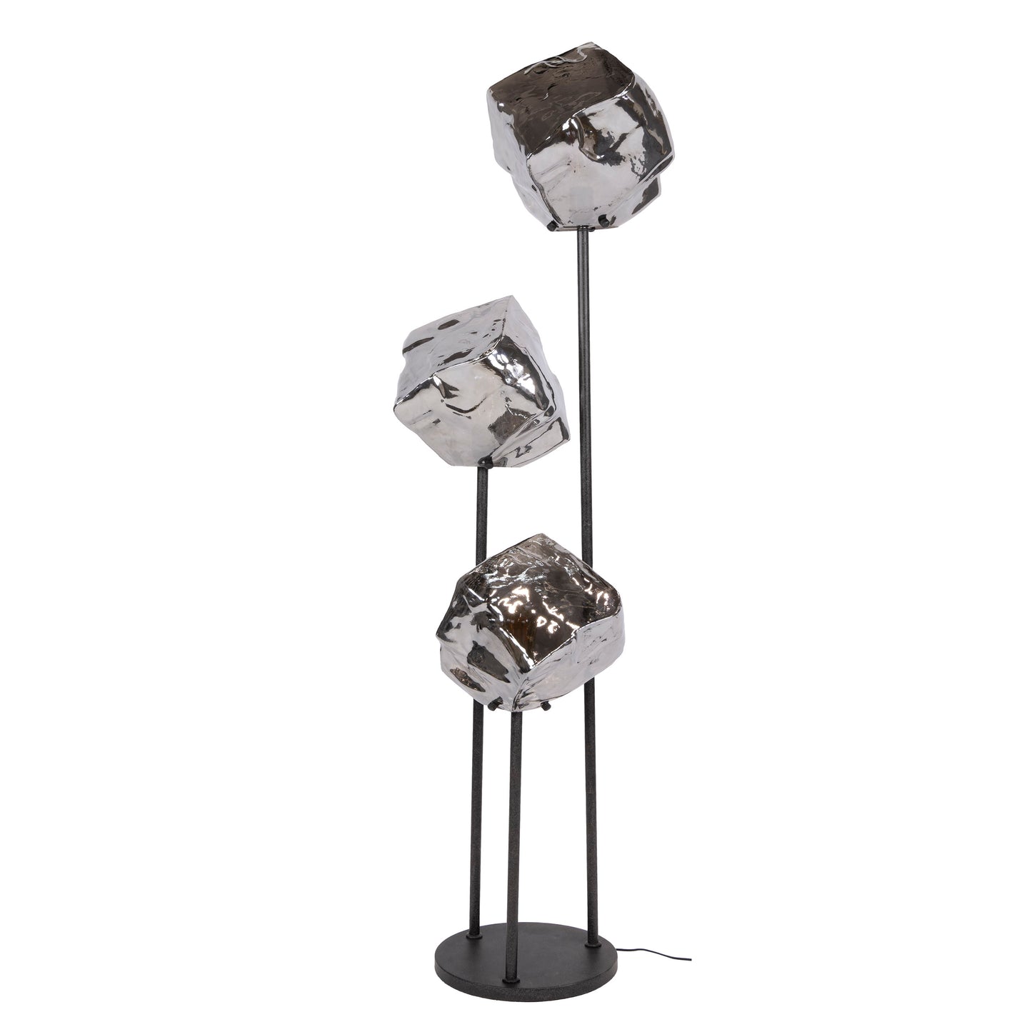 Stehleuchte – 50×50×165 cm – Chromglas | Modell N0398