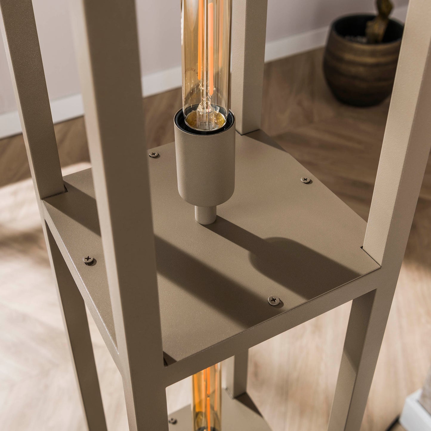 Stehleuchte – 25×25×163 cm – Beige | Modell N0403