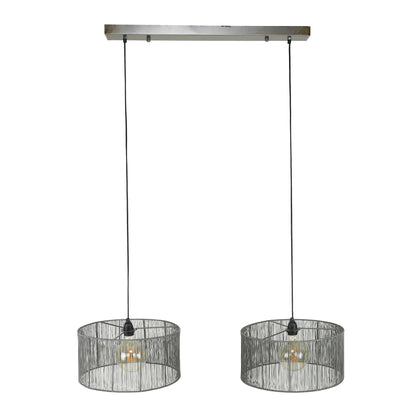 Pendelleuchte – 120×41×150 cm – Schwarznickel | Modell N0406