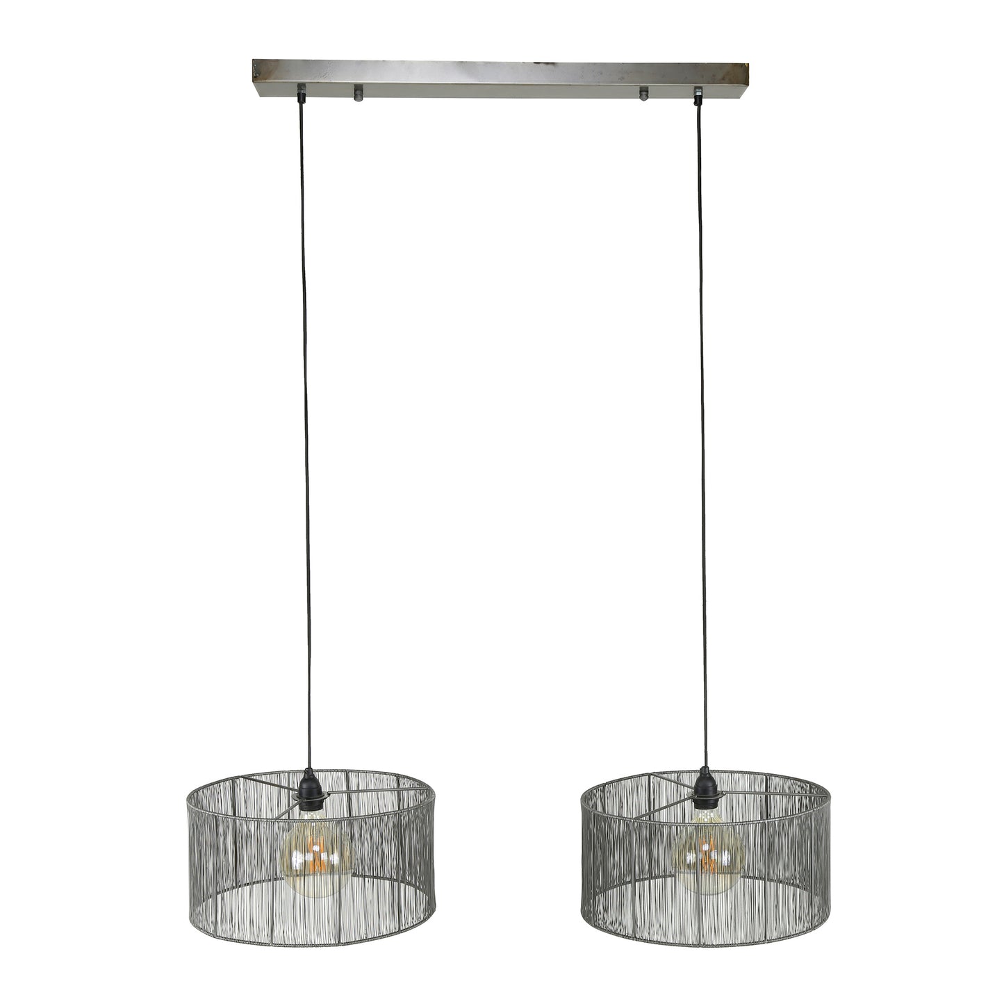 Pendelleuchte – 120×41×150 cm – Schwarznickel | Modell N0406