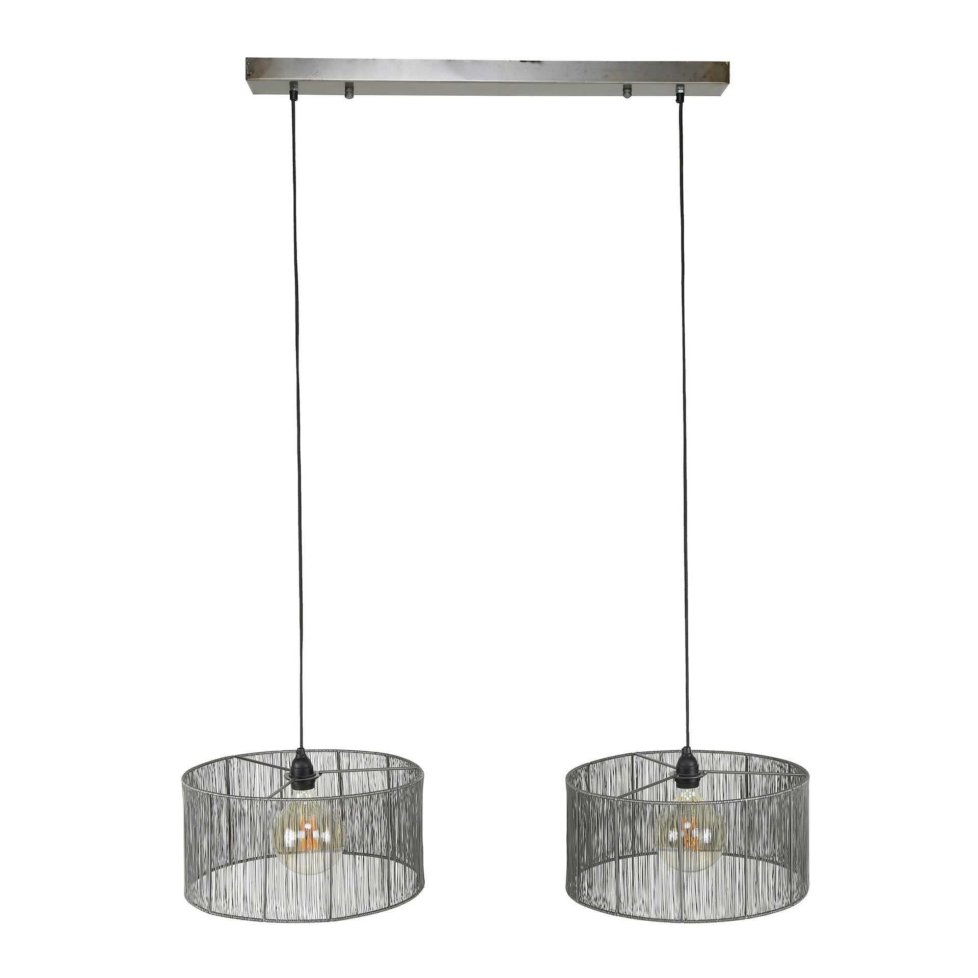 Pendelleuchte – 120×41×150 cm – Schwarznickel | Modell N0406