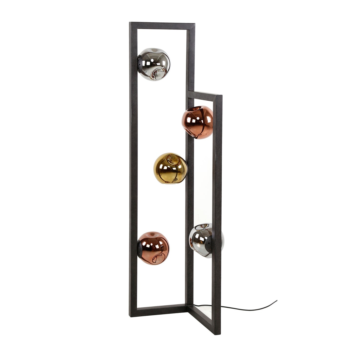 Stehleuchte – 30×30×130 cm – Artic schwarz | Modell N0420