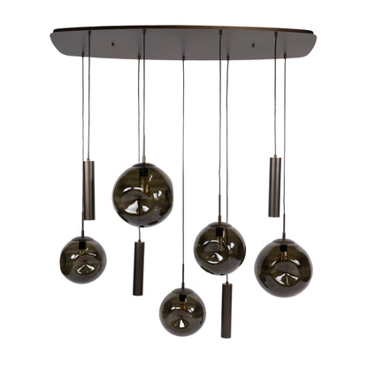 Pendelleuchte – 133×60×150 cm – Sienna braun | Modell N0426