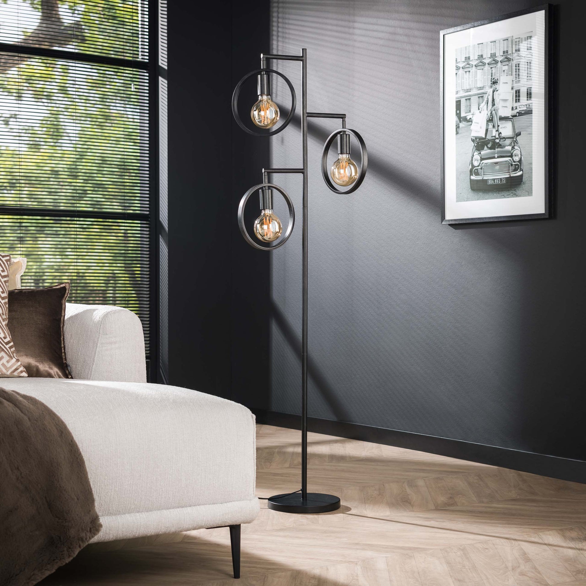 Stehleuchte – 51×25×155 cm – Charcoal | Modell N0429