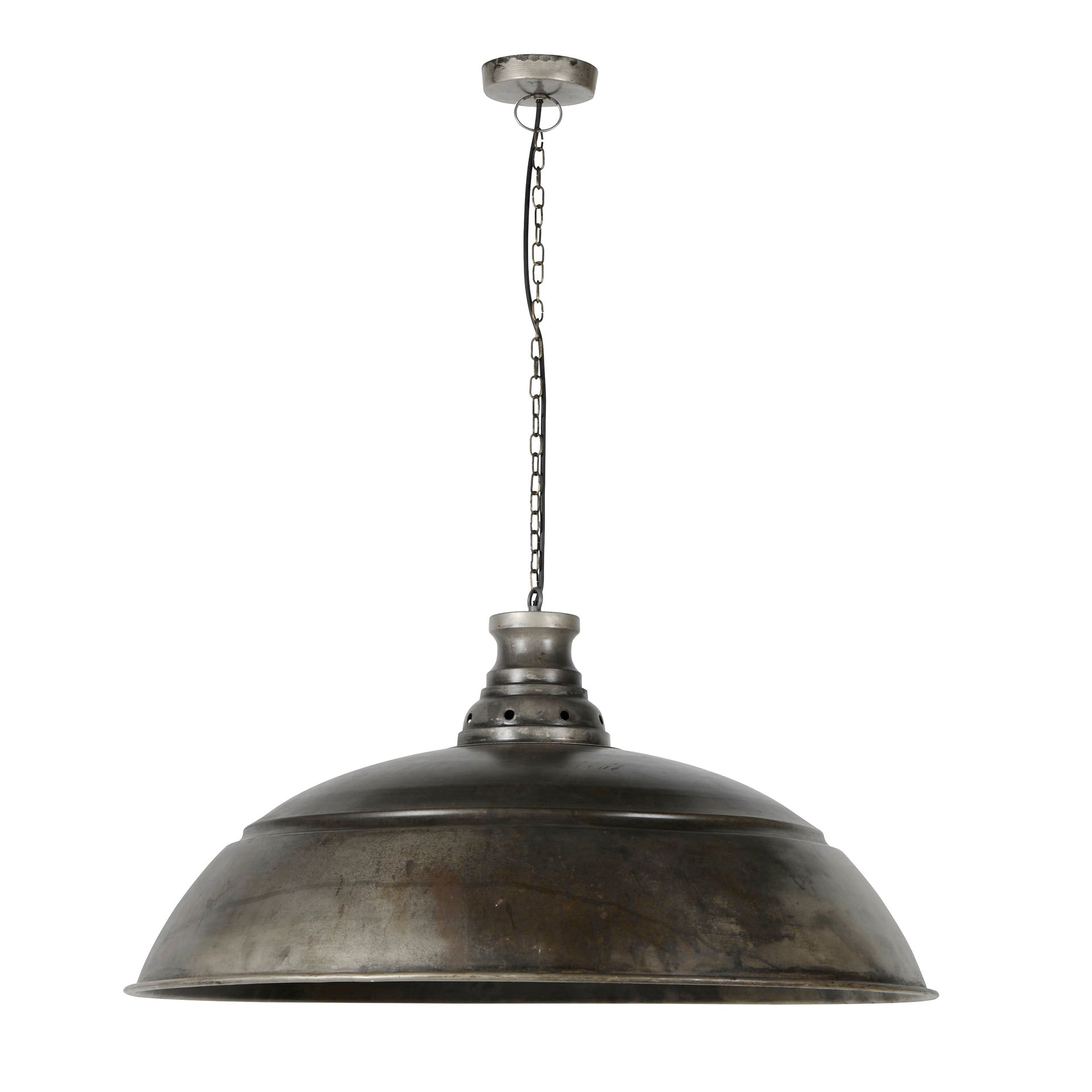 Pendelleuchte – 80×80×150 cm – Alt Silber | Modell N0432