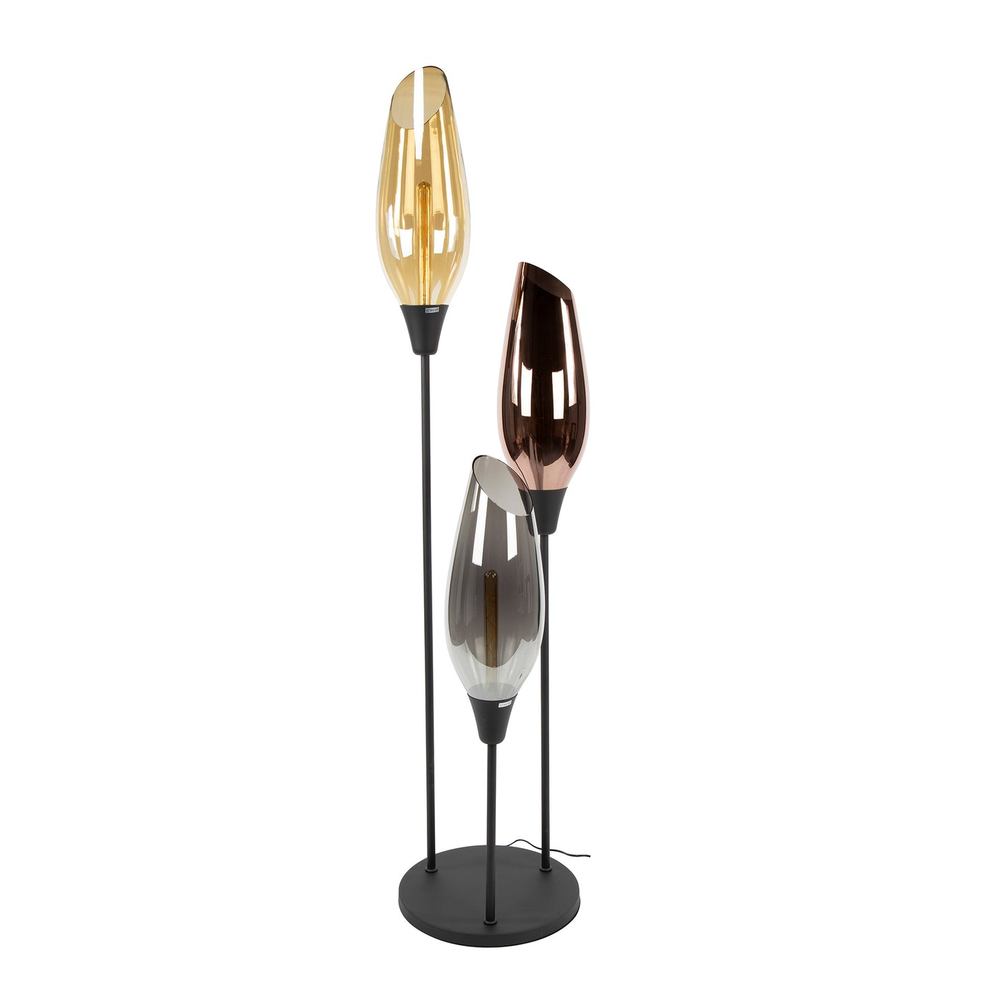 Stehleuchte – 45×45×178 cm – Schwarz | Modell N0440
