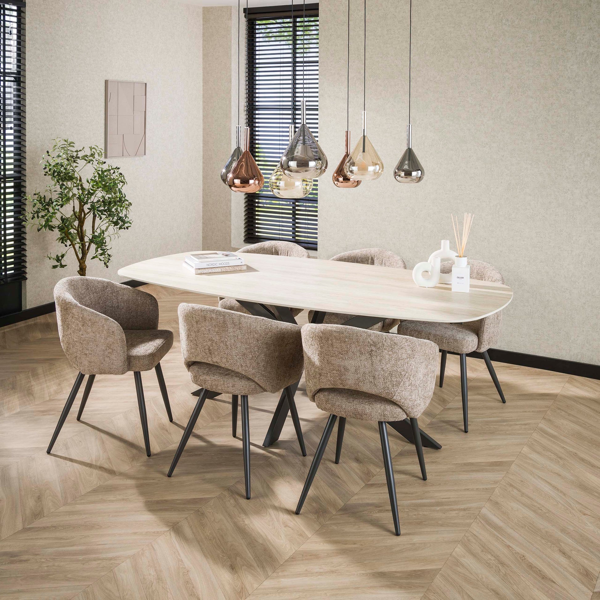 Pendelleuchte – 120×40×150 cm – Schwarz | Modell N0448