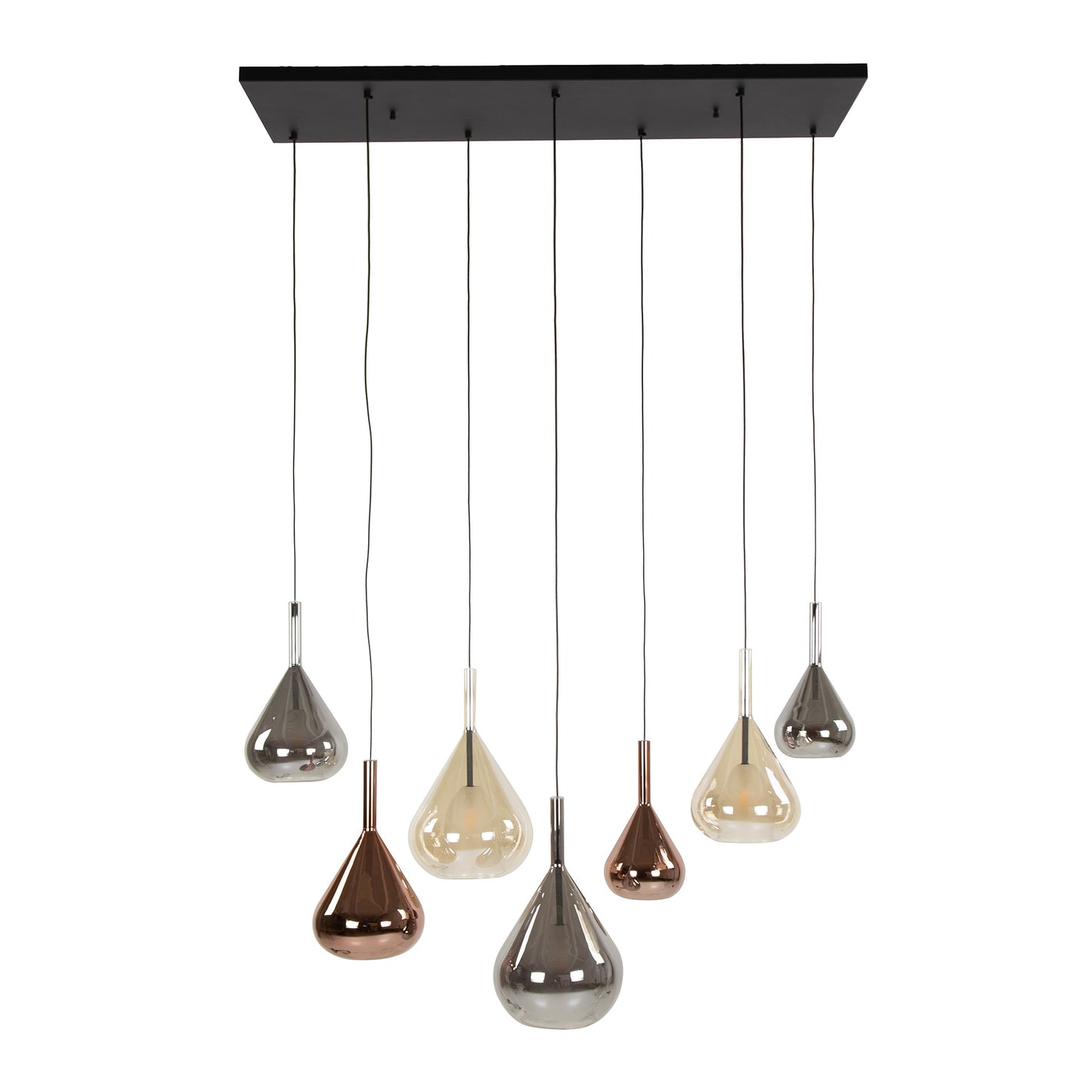 Pendelleuchte – 120×40×150 cm – Schwarz | Modell N0448
