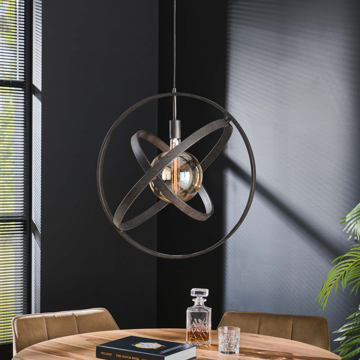 Pendelleuchte – 55×55×150 cm – Artic schwarz | Modell N0455