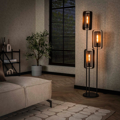 Stehleuchte – 42×42×170 cm – Beige | Modell N0461